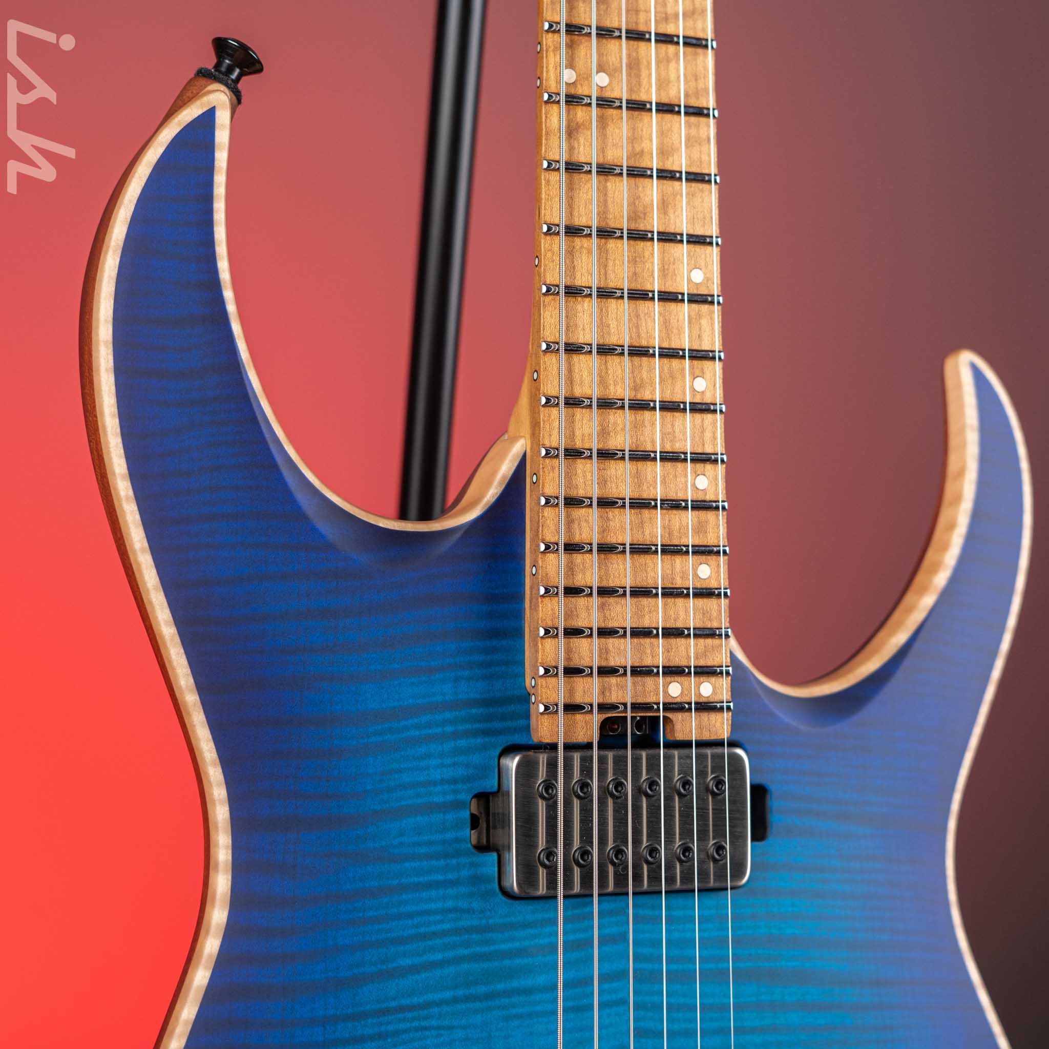 Jackson Custom Shop Misha Mansoor Signature Juggernaut HT FM 6 Laguna Burst - Image 3