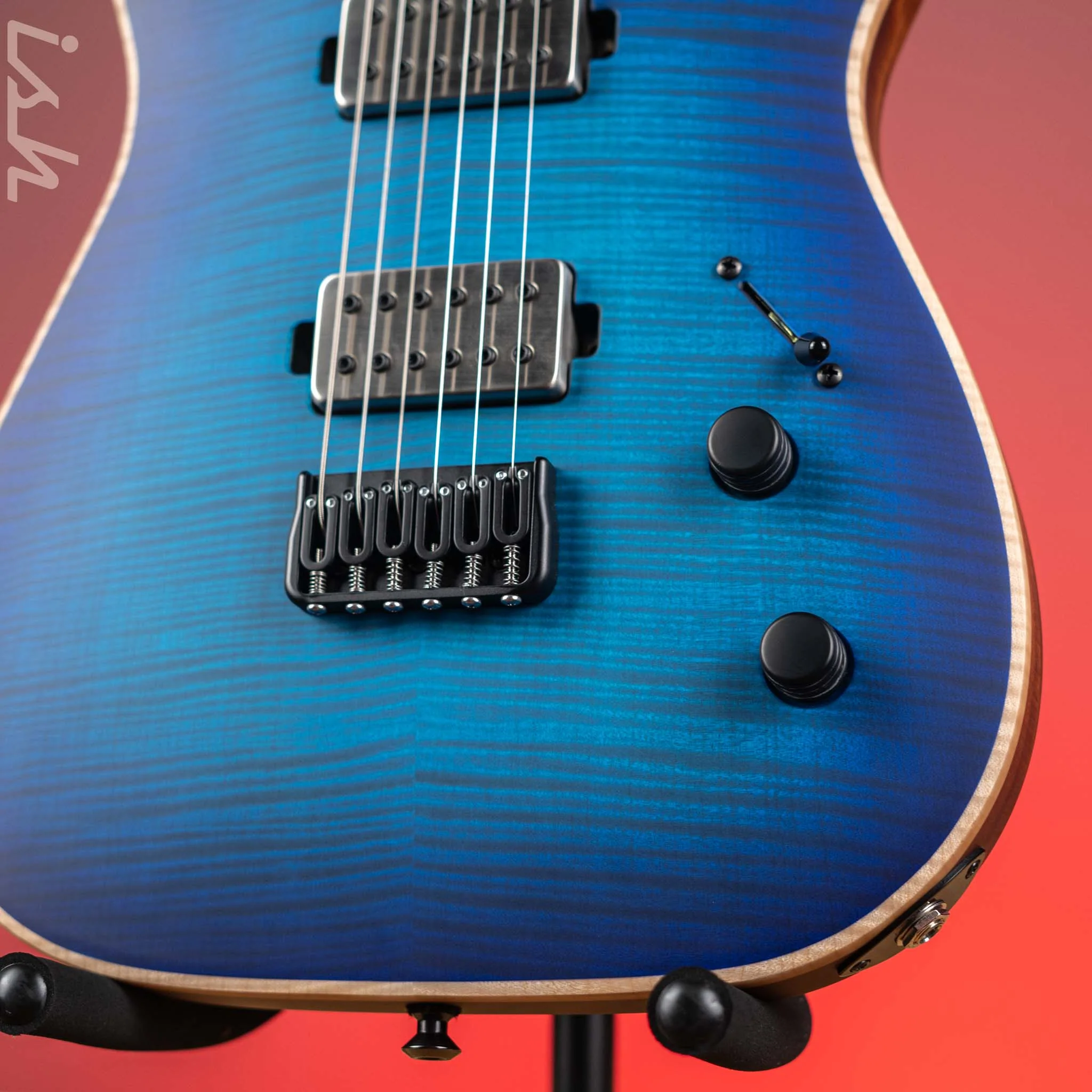 Jackson Custom Shop Misha Mansoor Signature Juggernaut HT FM 6 Laguna Burst - Image 4