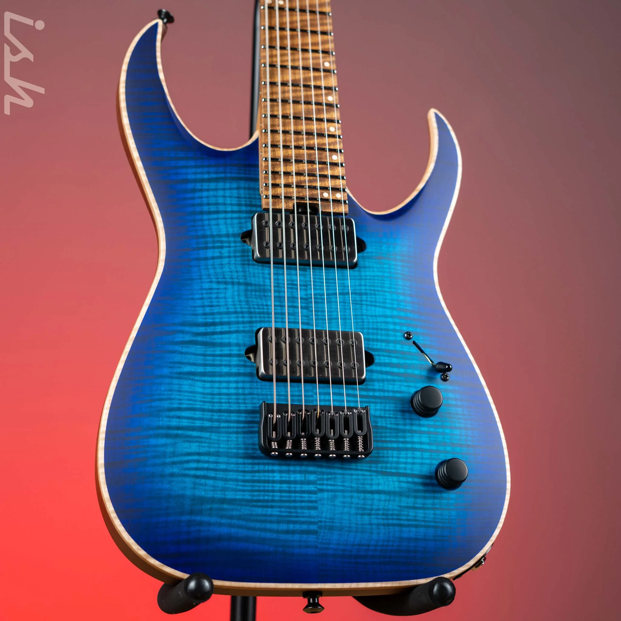 Jackson Custom Shop Misha Mansoor Signature Juggernaut HT FM 7 Laguna Burst
