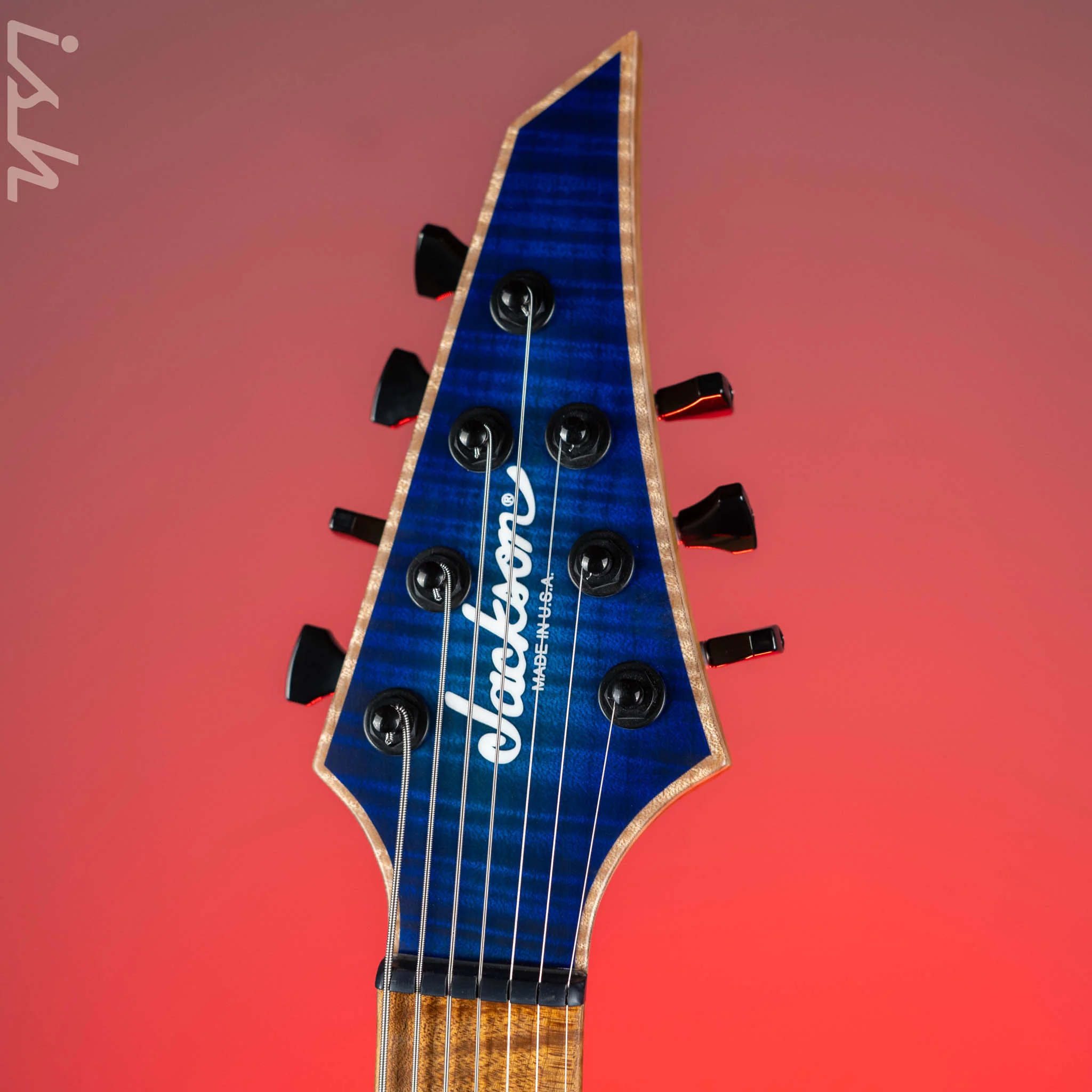 Jackson Custom Shop Misha Mansoor Signature Juggernaut HT FM 7 Laguna Burst - Image 5
