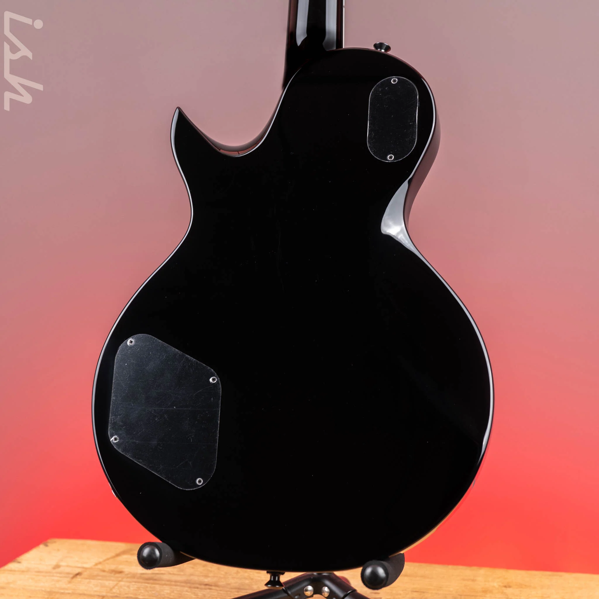Jackson Custom Shop USA Marty Friedman Signature MF-1 Black Gloss White Bevel - Image 8