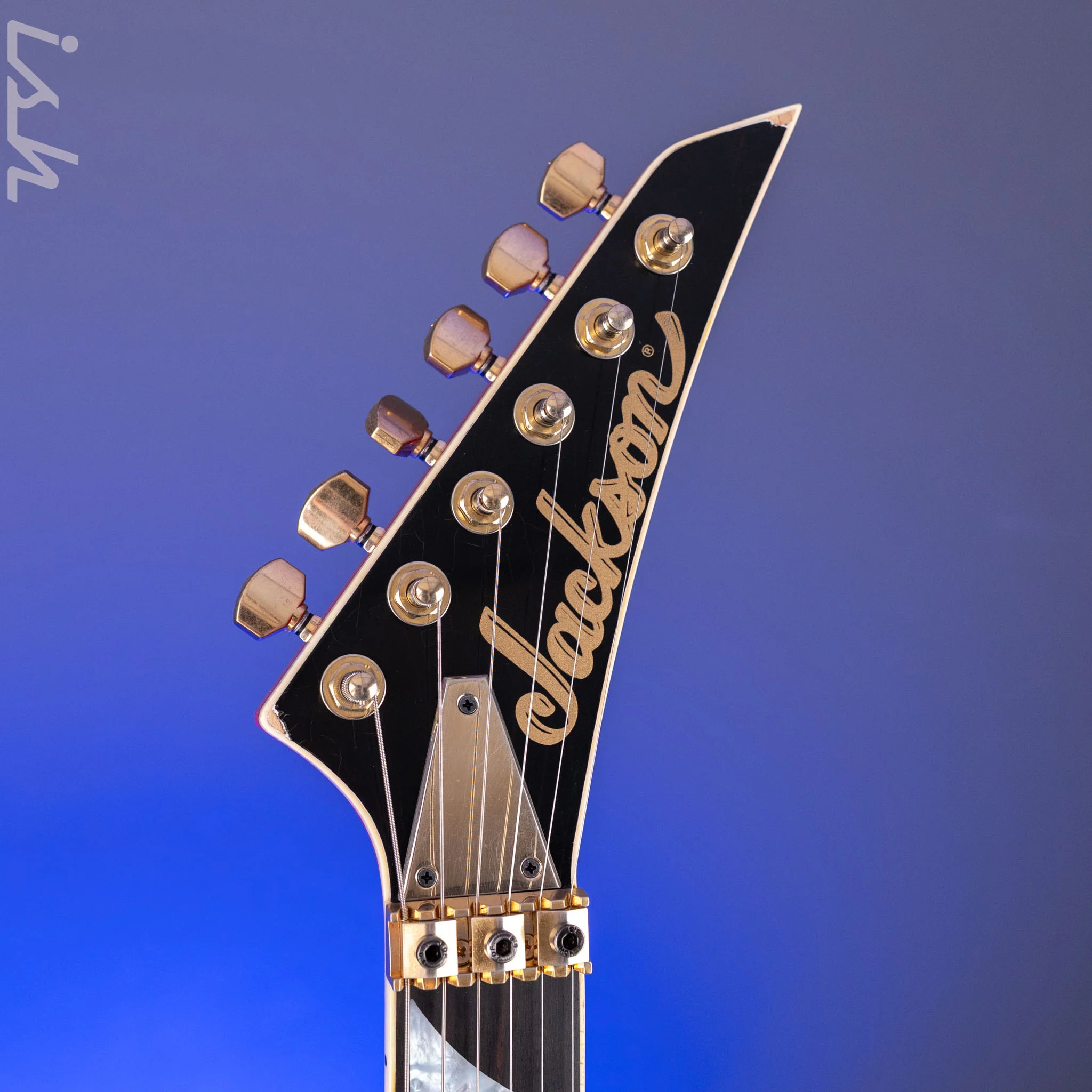 Jackson Custom Shop USA Randy Rhoads Ferrari Red Black Pinstripes Relic - Image 8