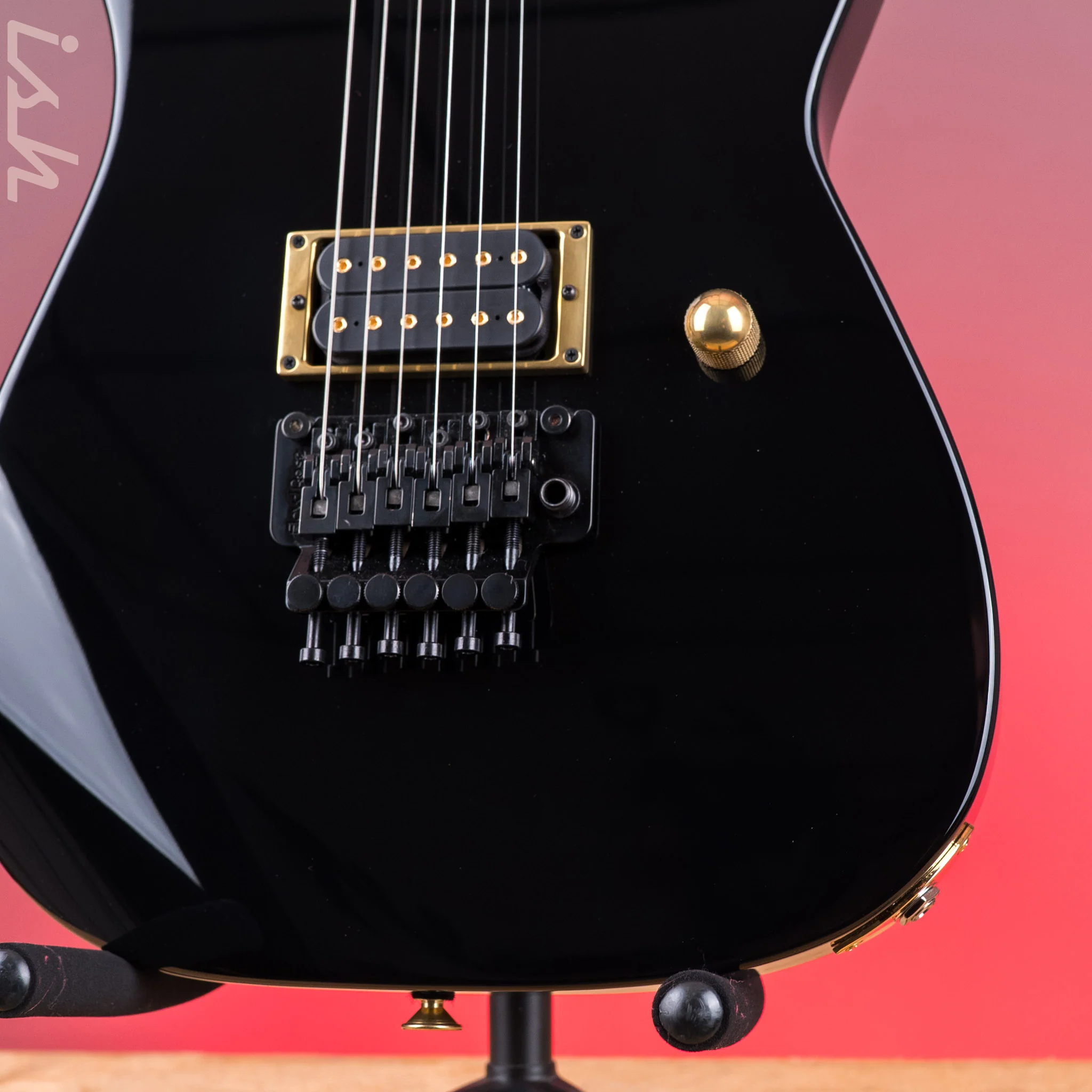 Jackson Custom Shop USA Special Edition Dinky Black Gold - Image 5