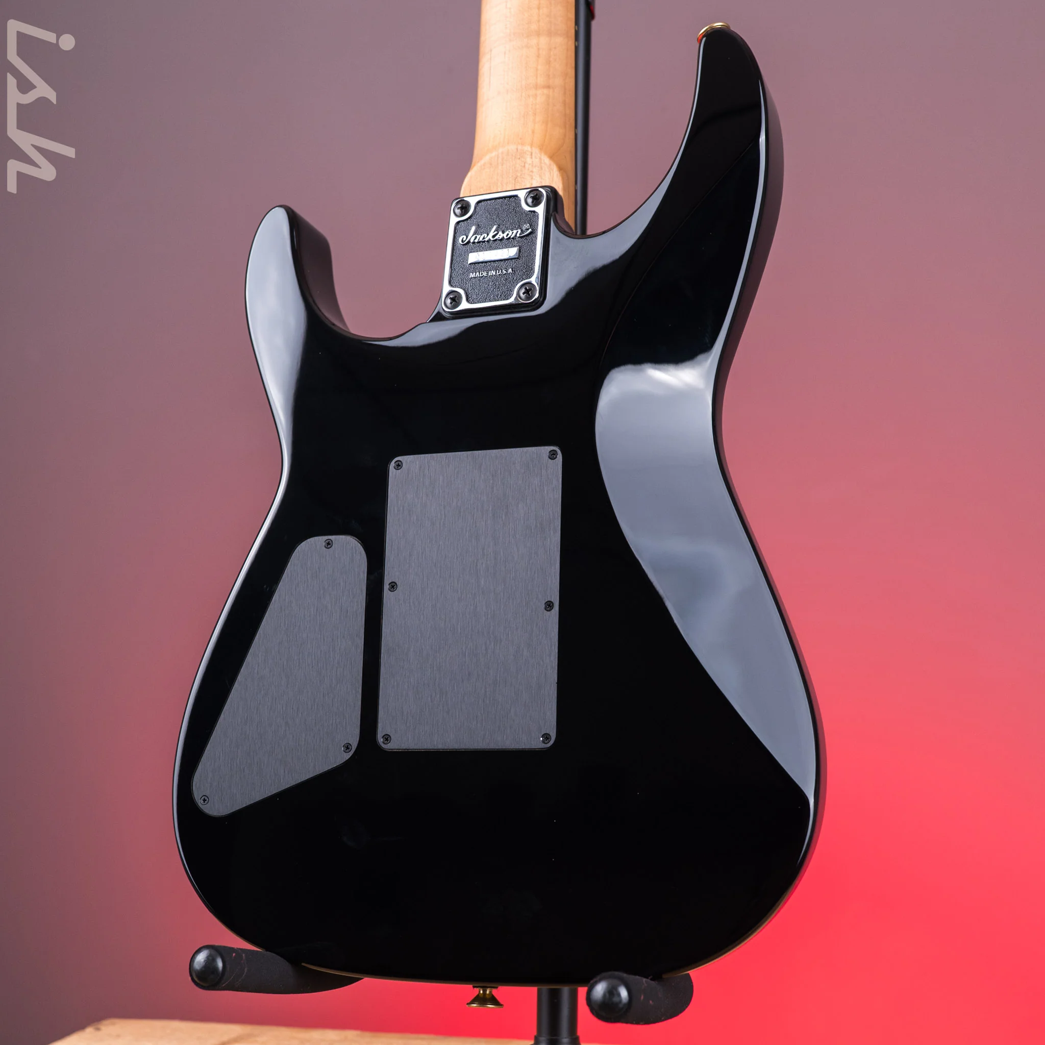 Jackson Custom Shop USA Special Edition Dinky Black Gold - Image 8