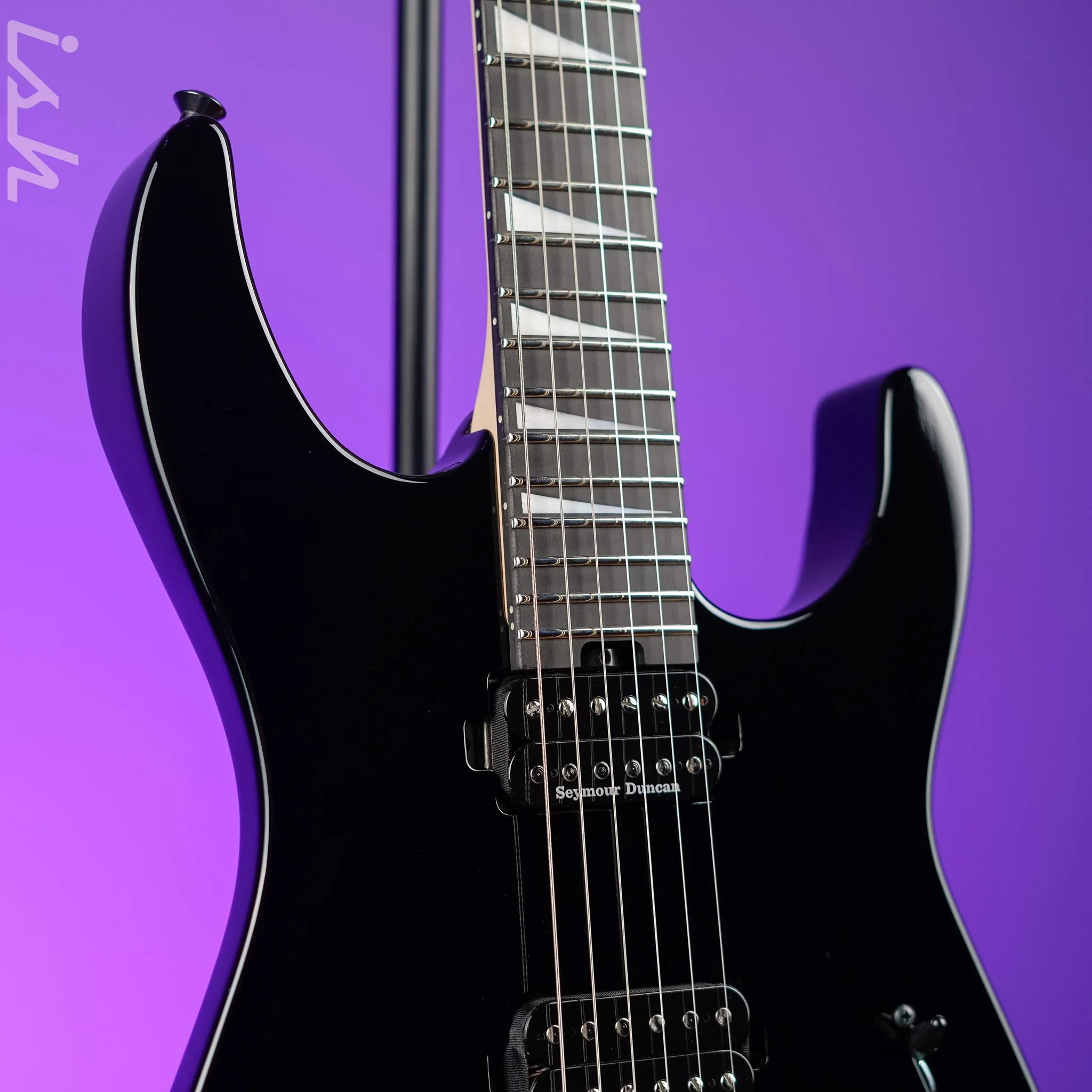 Jackson MJ Series Dinky DKR Gloss Black Demo - Image 3