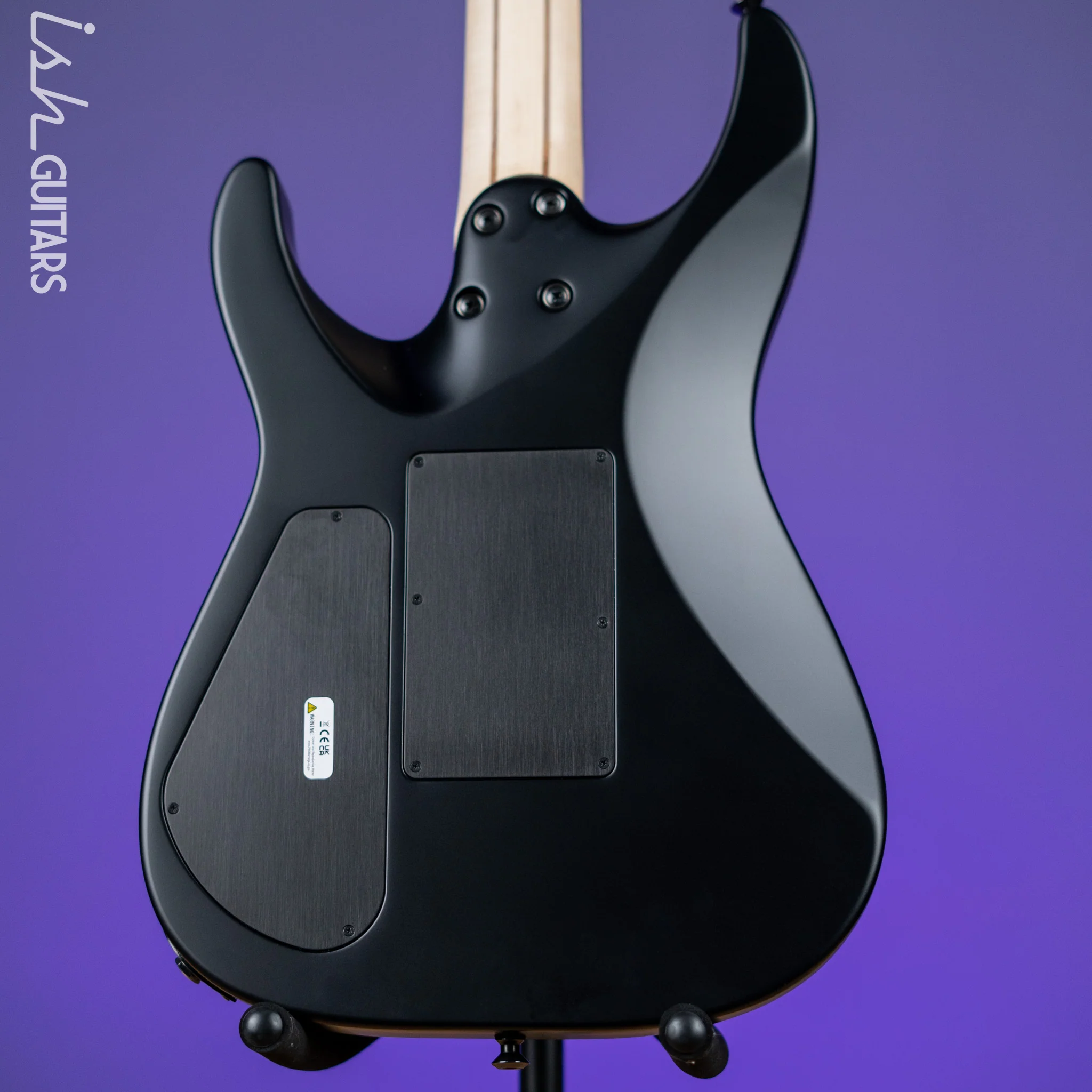 Jackson MJ Series Dinky DKR Stealth Satin Black Demo - Image 8