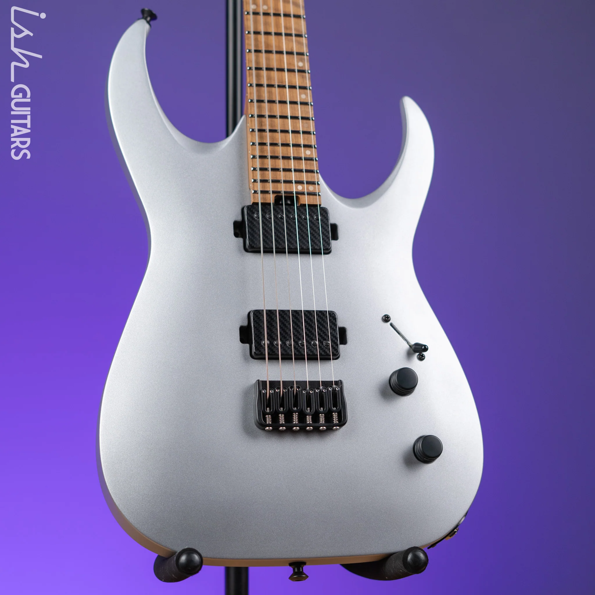 Jackson USA Custom Shop Misha Mansoor Signature Juggernaut HT6 Satin Silver
