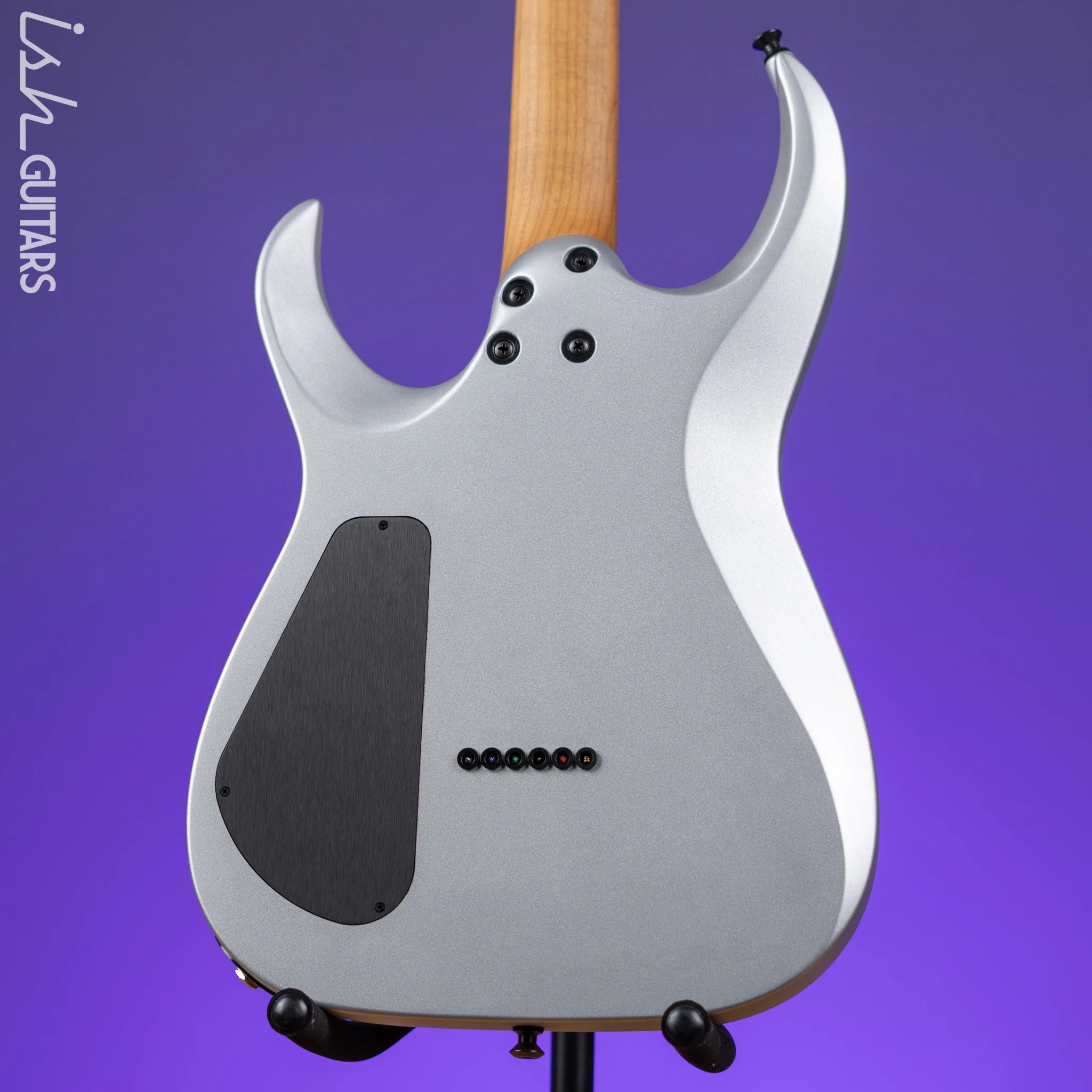 Jackson USA Custom Shop Misha Mansoor Signature Juggernaut HT6 Satin Silver - Image 7