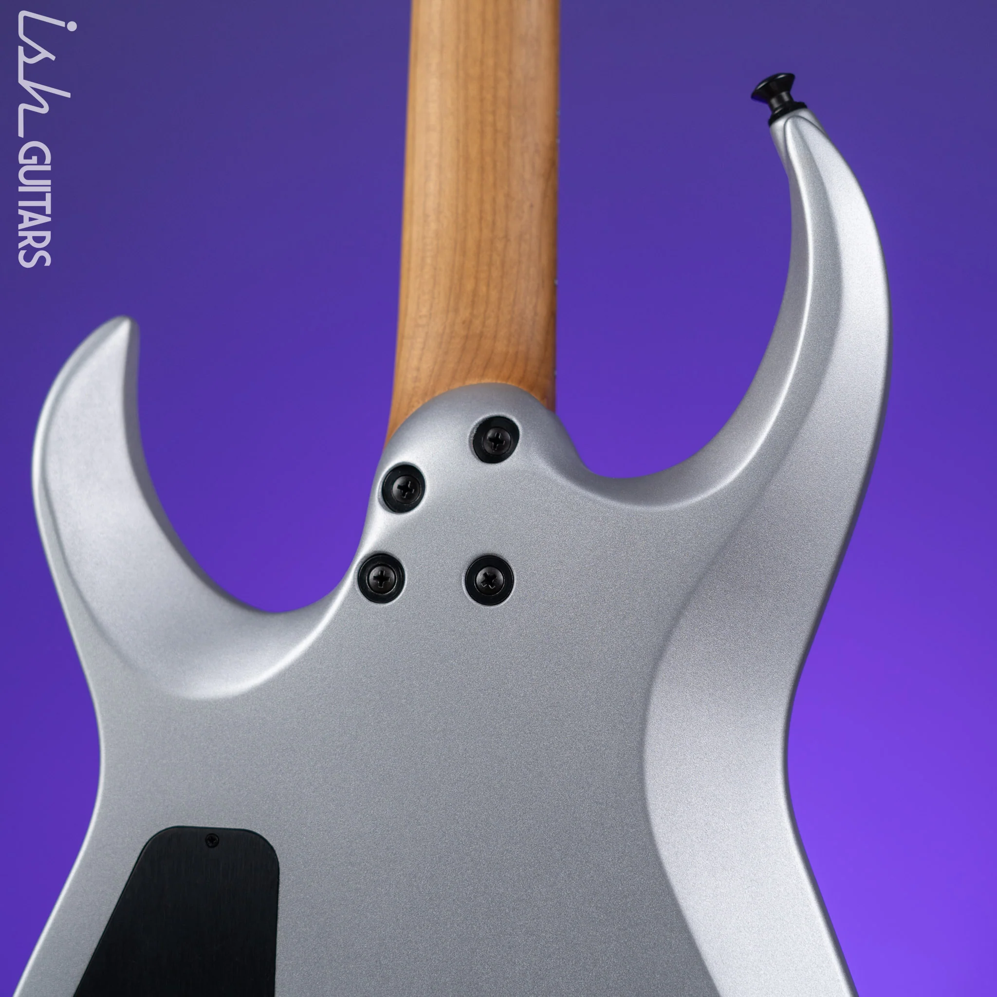 Jackson USA Custom Shop Misha Mansoor Signature Juggernaut HT6 Satin Silver - Image 8