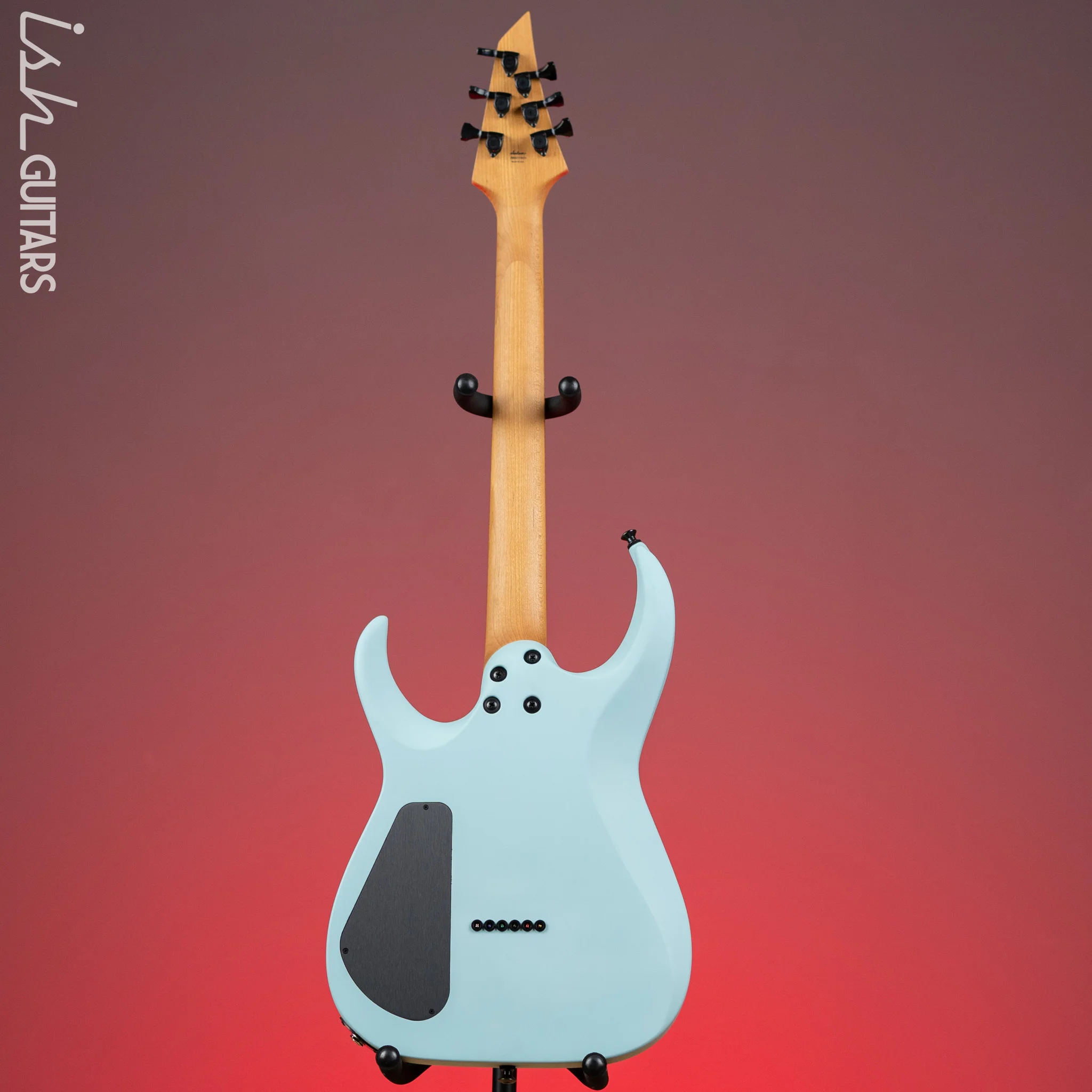Jackson USA Series Misha Mansoor Signature Juggernaut HT6 Satin Daphne Blue Demo - Image 6