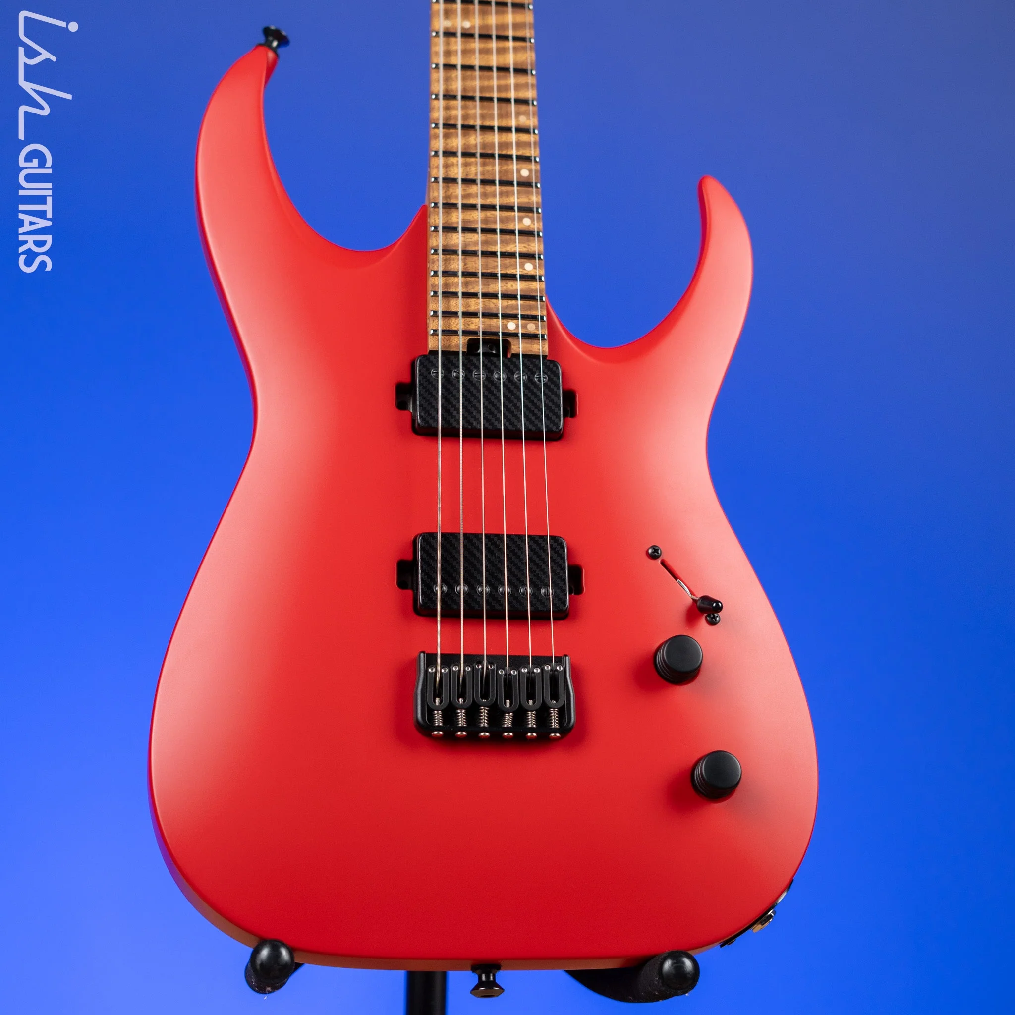 Jackson USA Series Misha Mansoor Signature Juggernaut HT6 Satin Red Demo