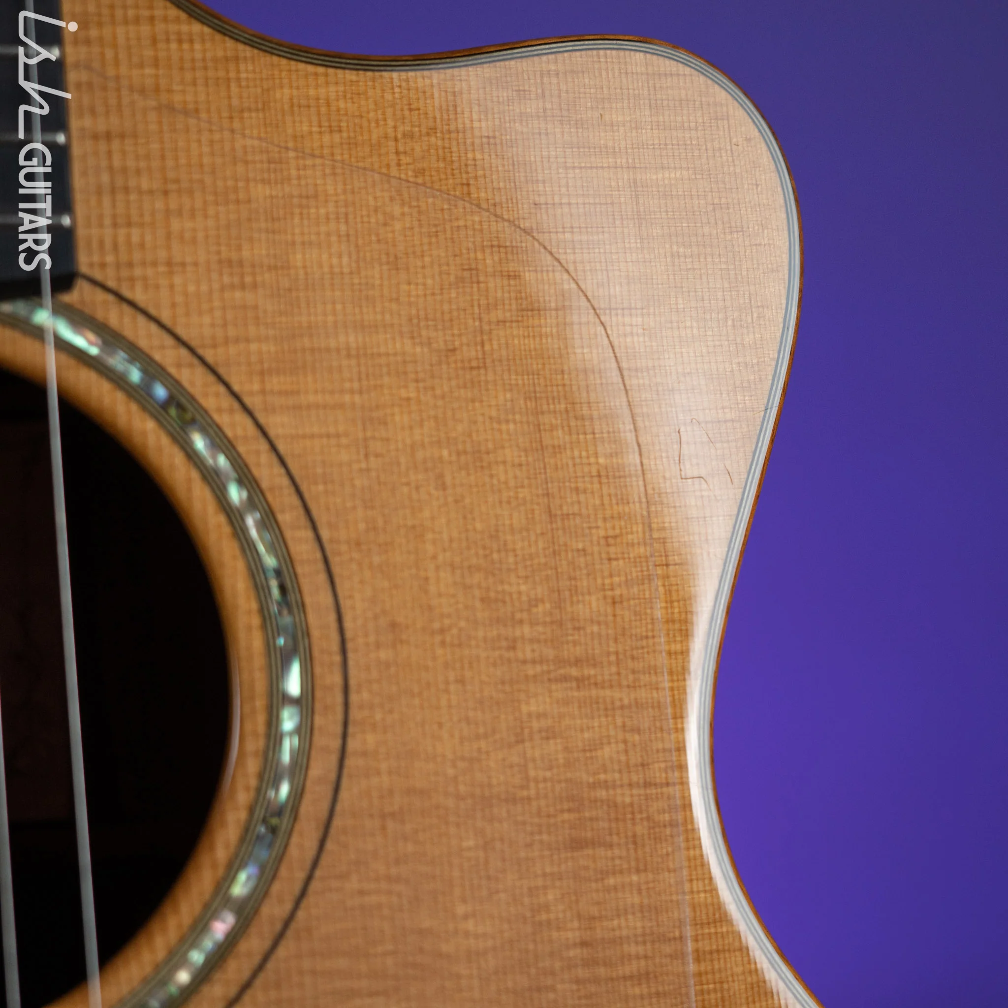 2001 James Goodall RCJC2323 Concert Jumbo Acoustic Guitar Natural - Image 11