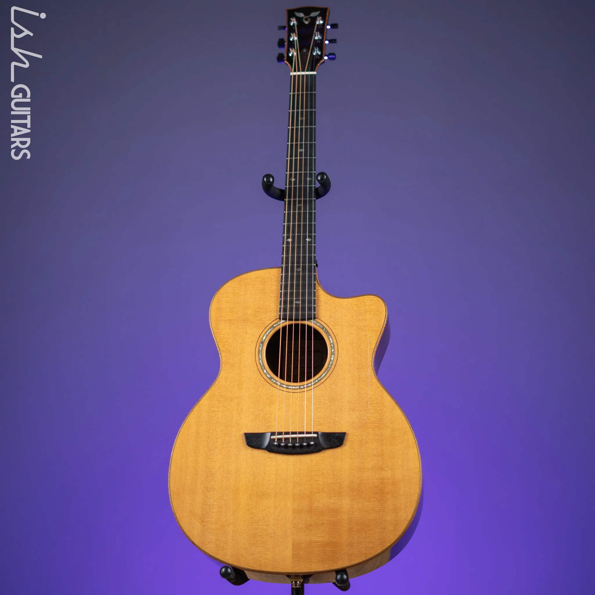 2001 James Goodall RCJC2323 Concert Jumbo Acoustic Guitar Natural - Image 3