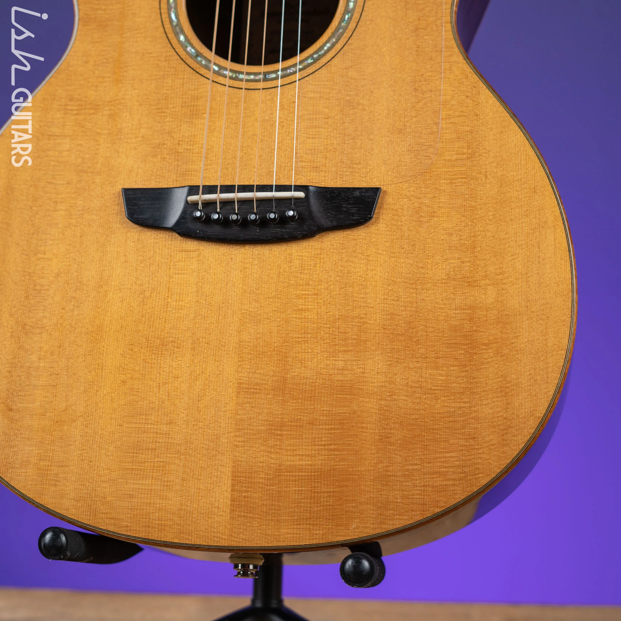 2001 James Goodall RCJC2323 Concert Jumbo Acoustic Guitar Natural - Image 5