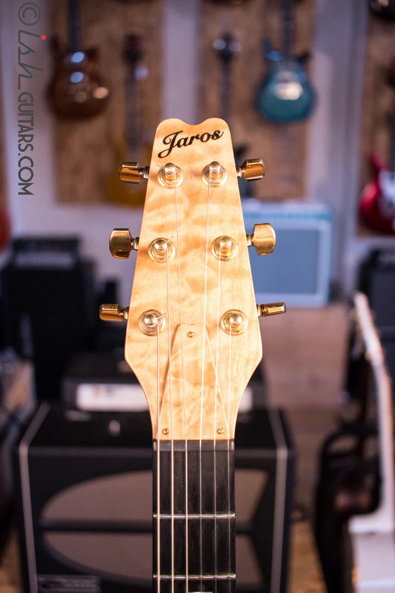 Jaros Memphis Custom Electric Guitar Quilted Maple Top Early Serial #151 - Image 6