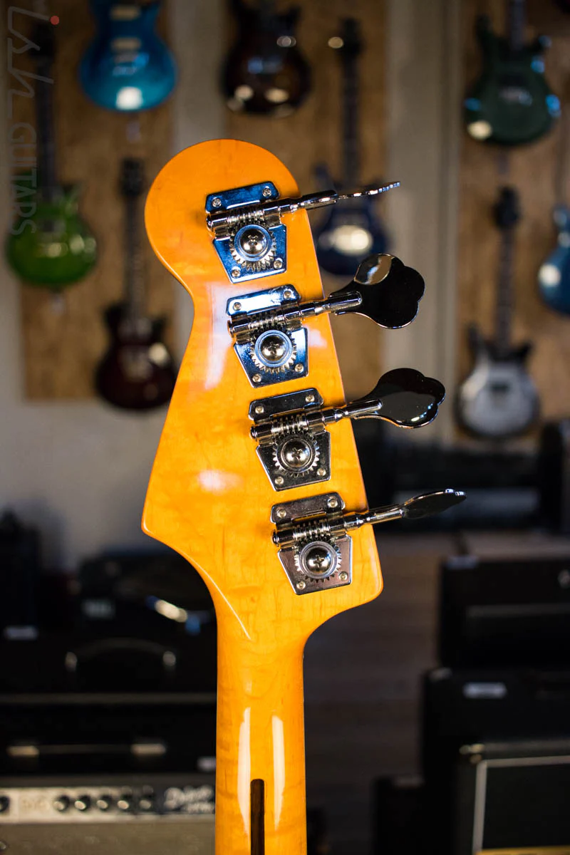 JEB Custom Guitars Jazz Bass Bound Maple Neck w/ Block Inlays - Image 9