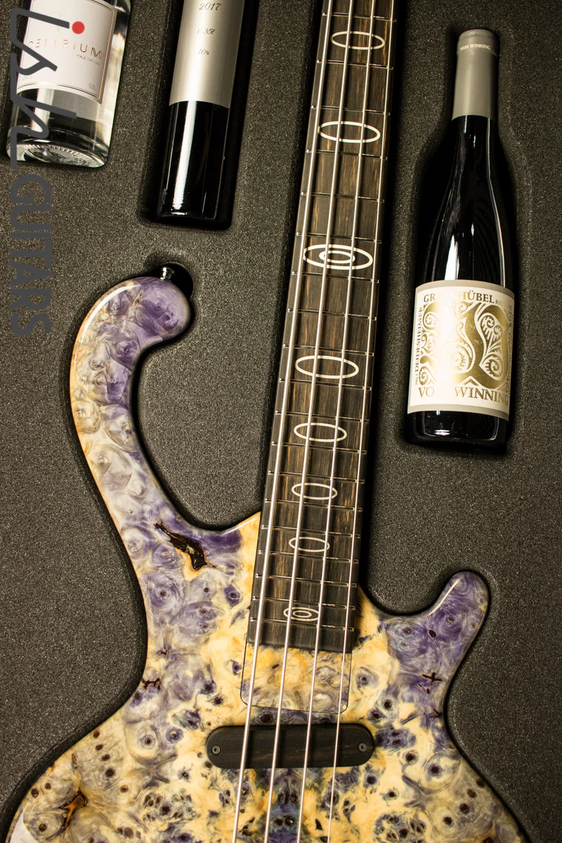 Ritter Roya 4 String 21st Anniversary "Drunken Burl" Bass Guitar - Image 14