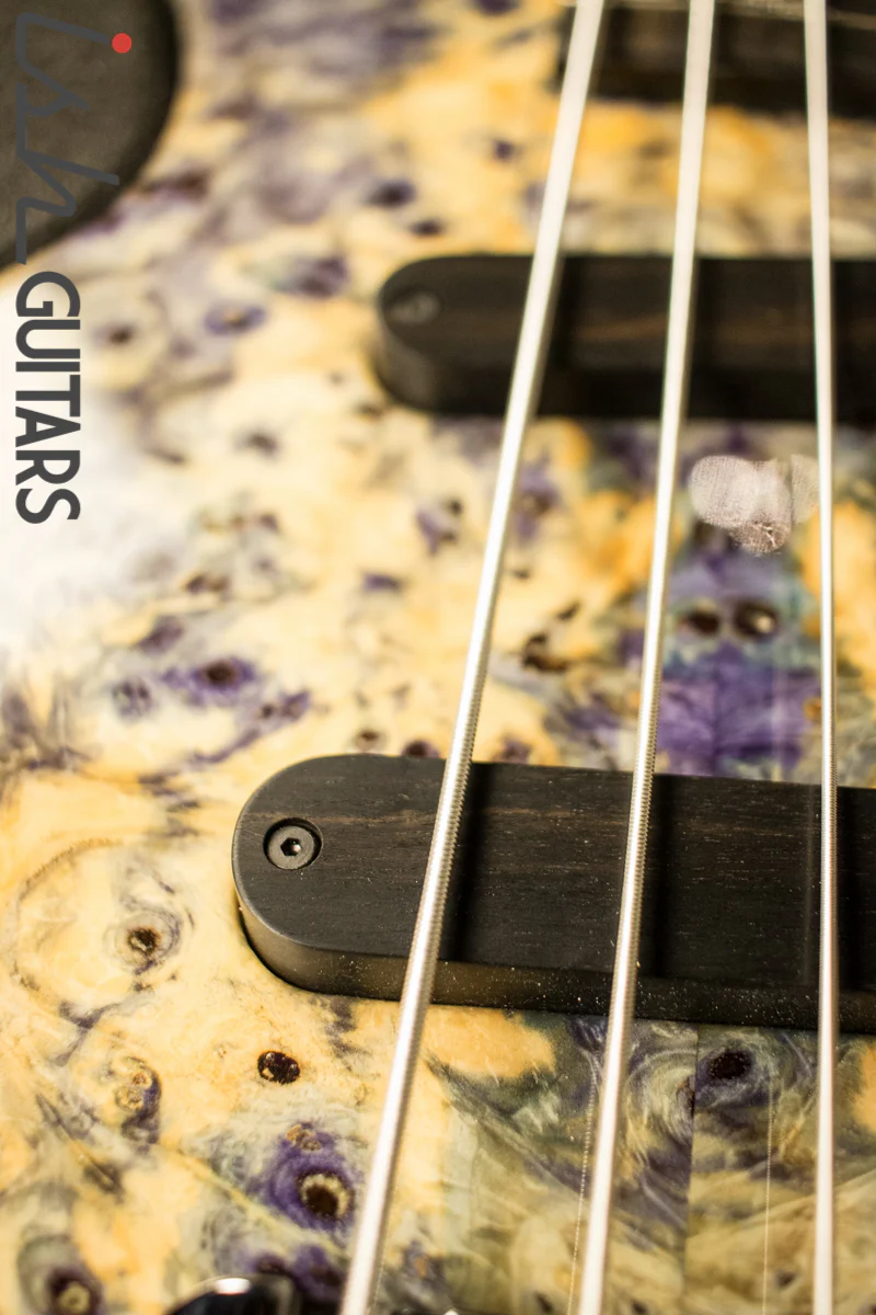 Ritter Roya 4 String 21st Anniversary "Drunken Burl" Bass Guitar - Image 17
