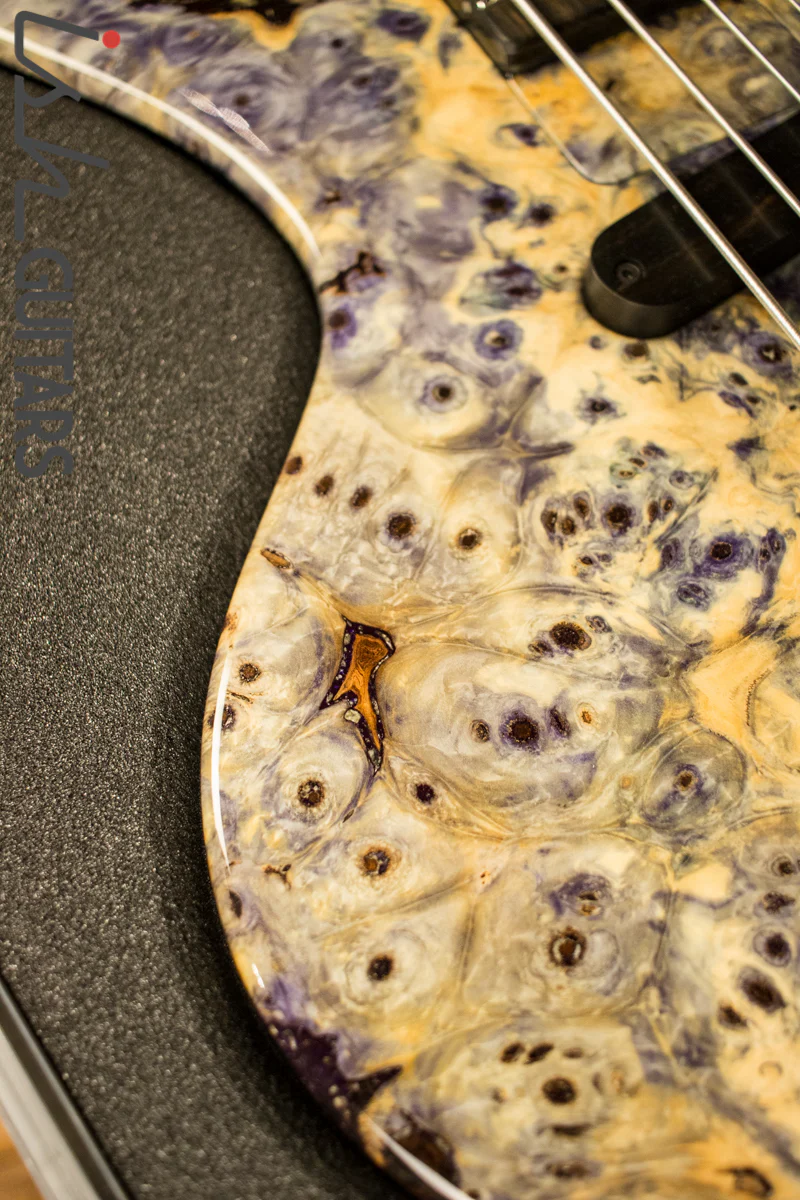 Ritter Roya 4 String 21st Anniversary "Drunken Burl" Bass Guitar - Image 18