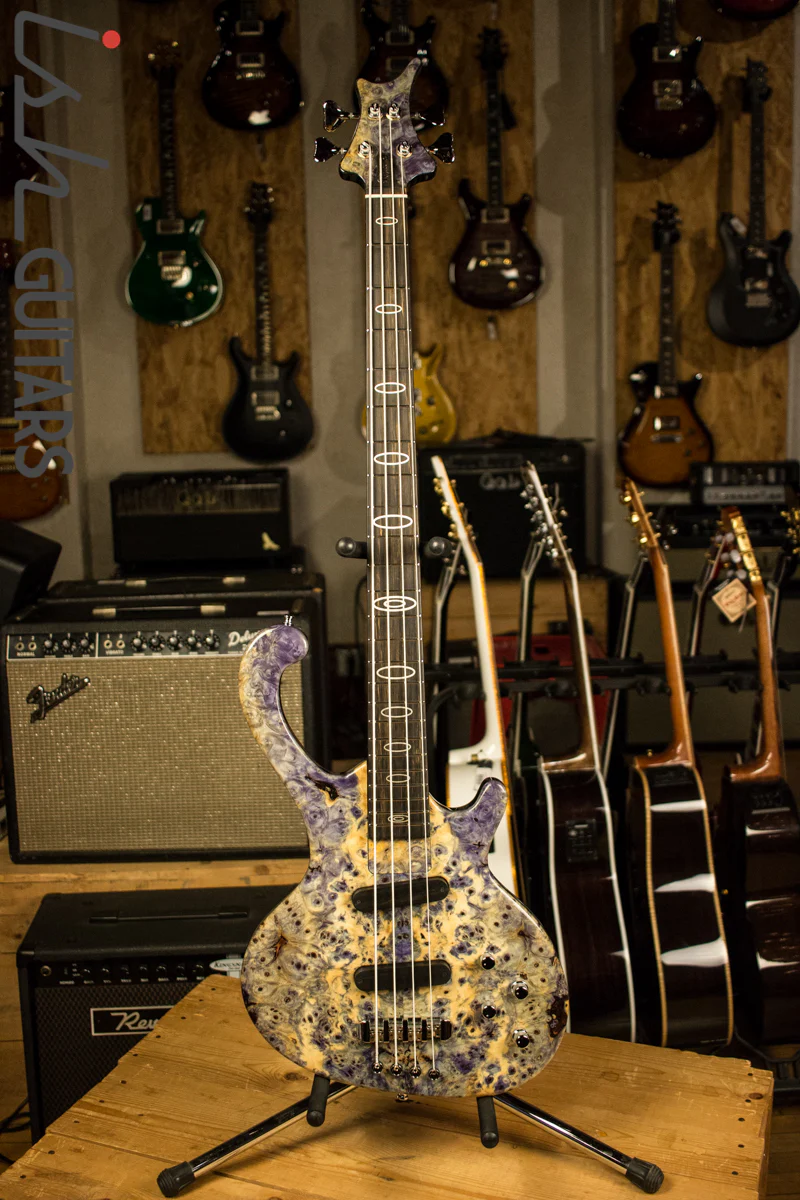 Ritter Roya 4 String 21st Anniversary "Drunken Burl" Bass Guitar - Image 2