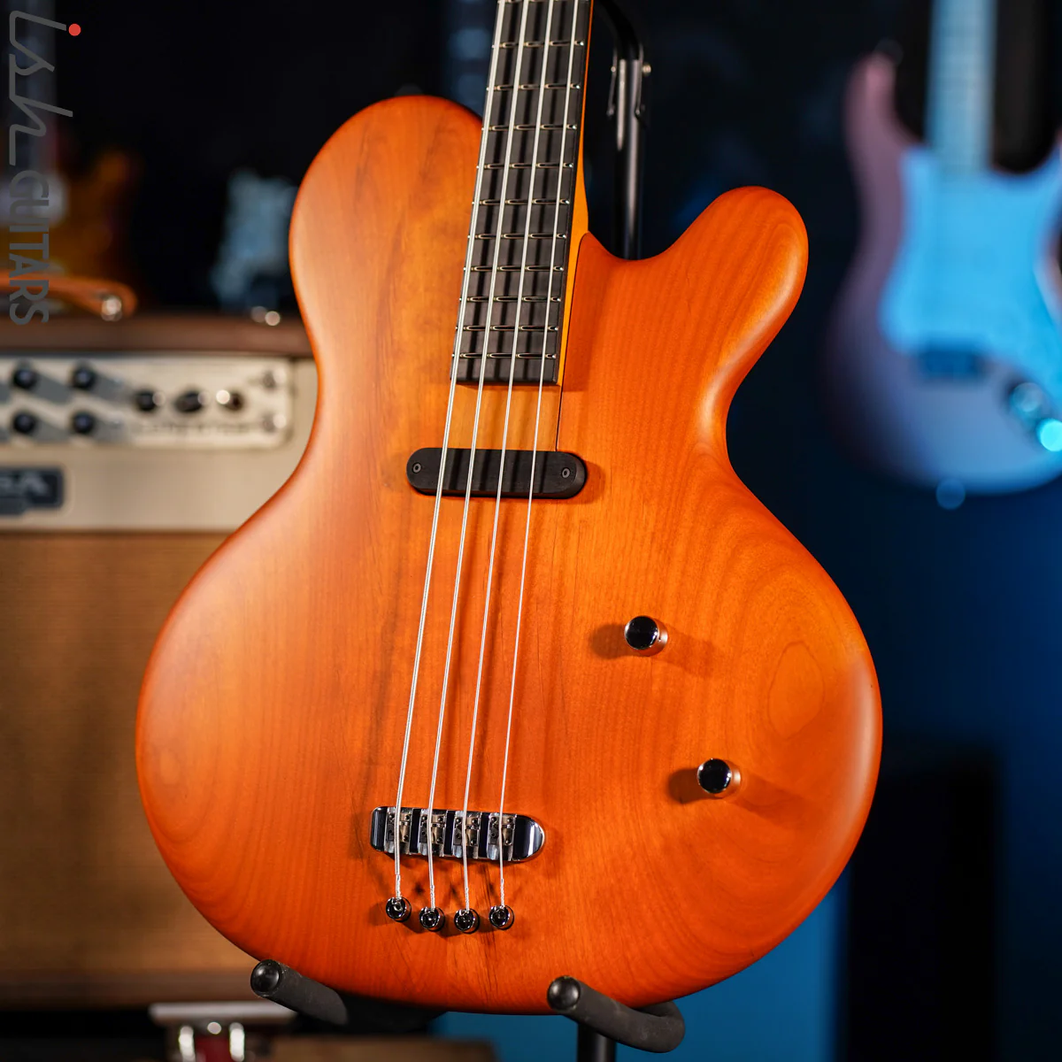 Jens Ritter Princess Isabella Bass Guitar Orange Frosted - Image 2