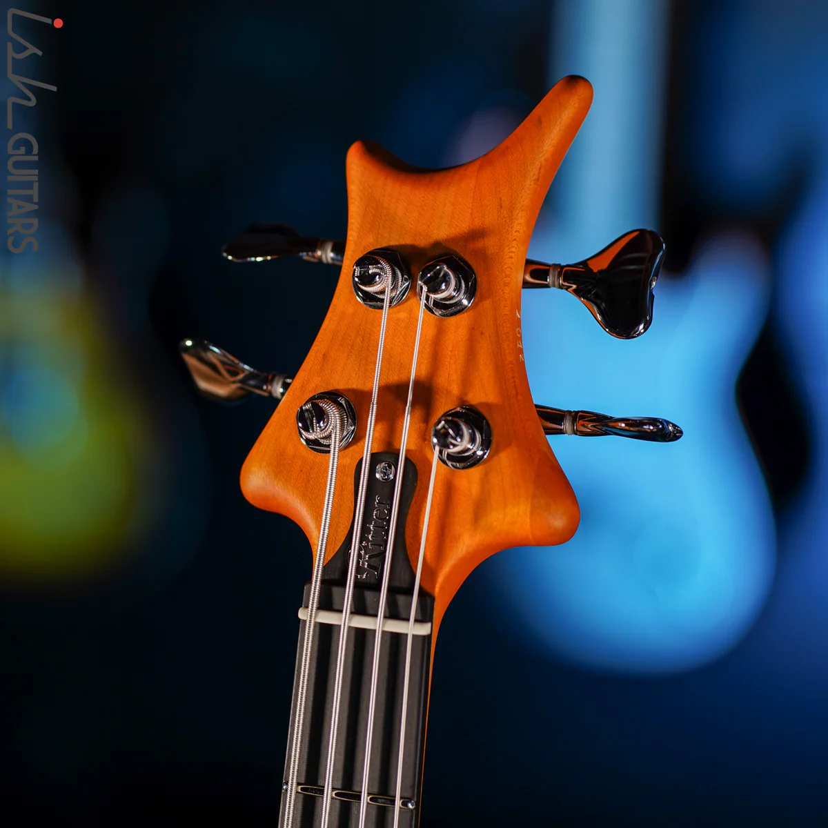 Jens Ritter Princess Isabella Bass Guitar Orange Frosted - Image 6