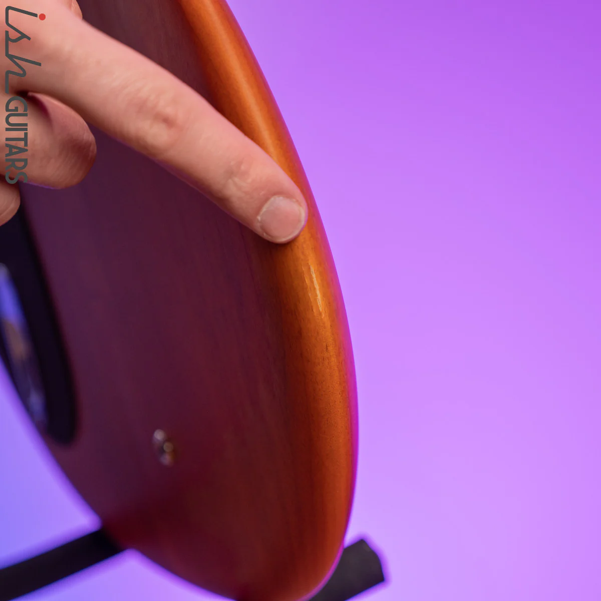 Jens Ritter Princess Isabella Bass Guitar Orange Frosted - Image 7