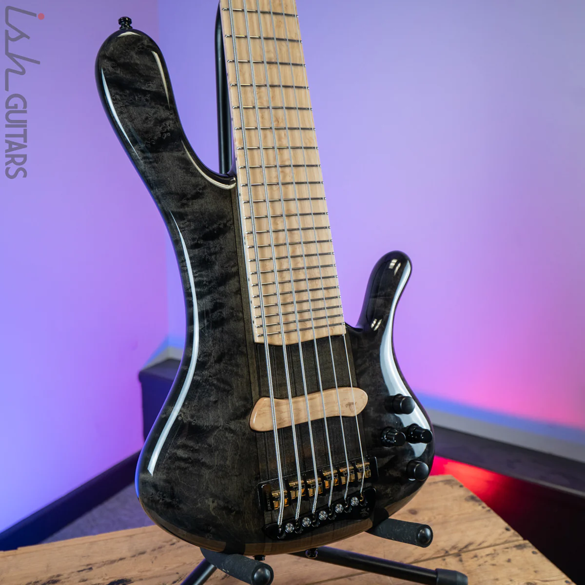 2004 Jerzy Drozd Prodigy 6 String Trans Black - Image 5