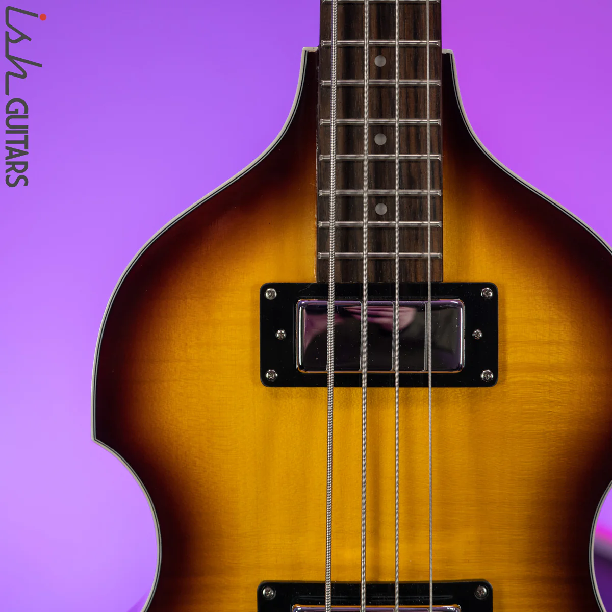 Johnson JJ-200 Electric Violin Bass Sunburst - Image 3