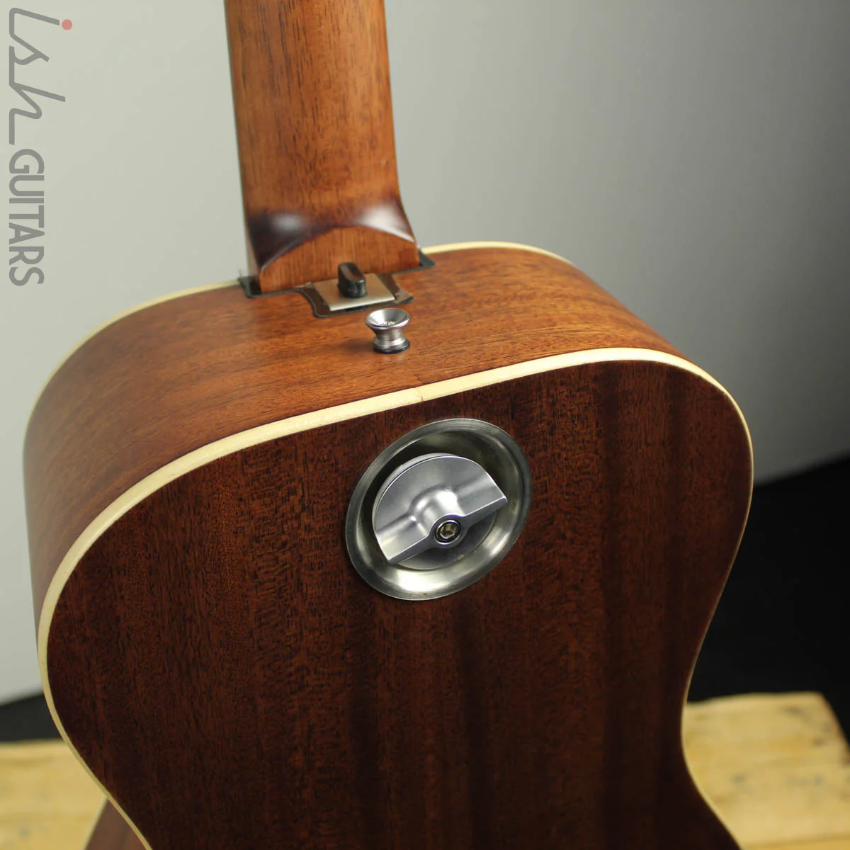 Journey Instruments OF310 Overhead Mahogany Sapele Acoustic Travel Guitar - Image 12