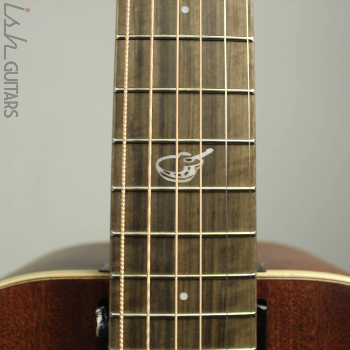 Journey Instruments OF310 Overhead Mahogany Sapele Acoustic Travel Guitar - Image 9