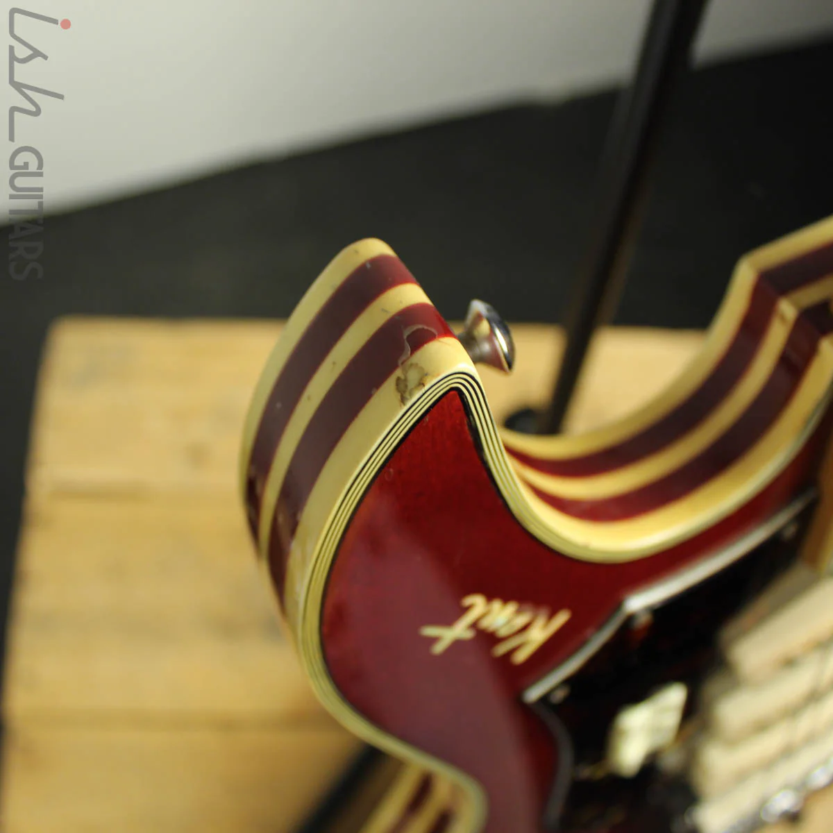 Kent 741 Standard 1966-1967 Japanese Made Cherry Red - Image 11