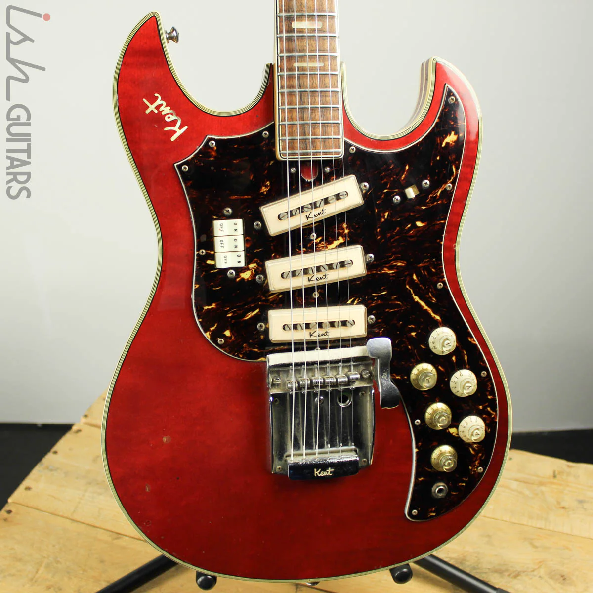 Kent 741 Standard 1966-1967 Japanese Made Cherry Red - Image 2