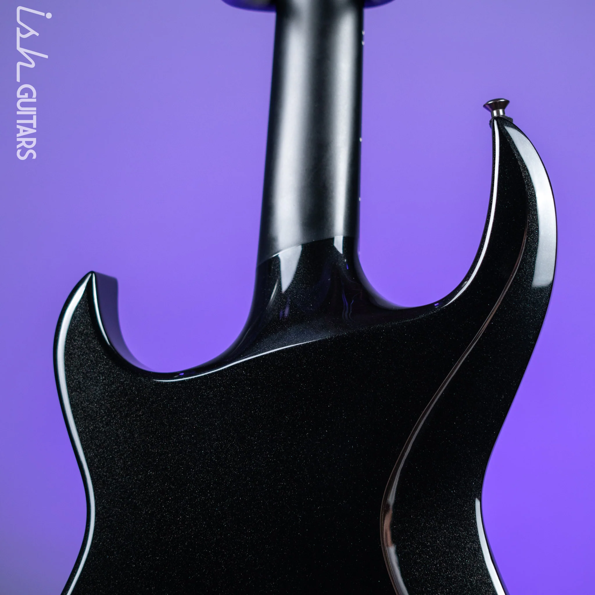 Kiesel VB4 Short Scale Vader 4-String Bass Metallic Black Gloss - Image 10