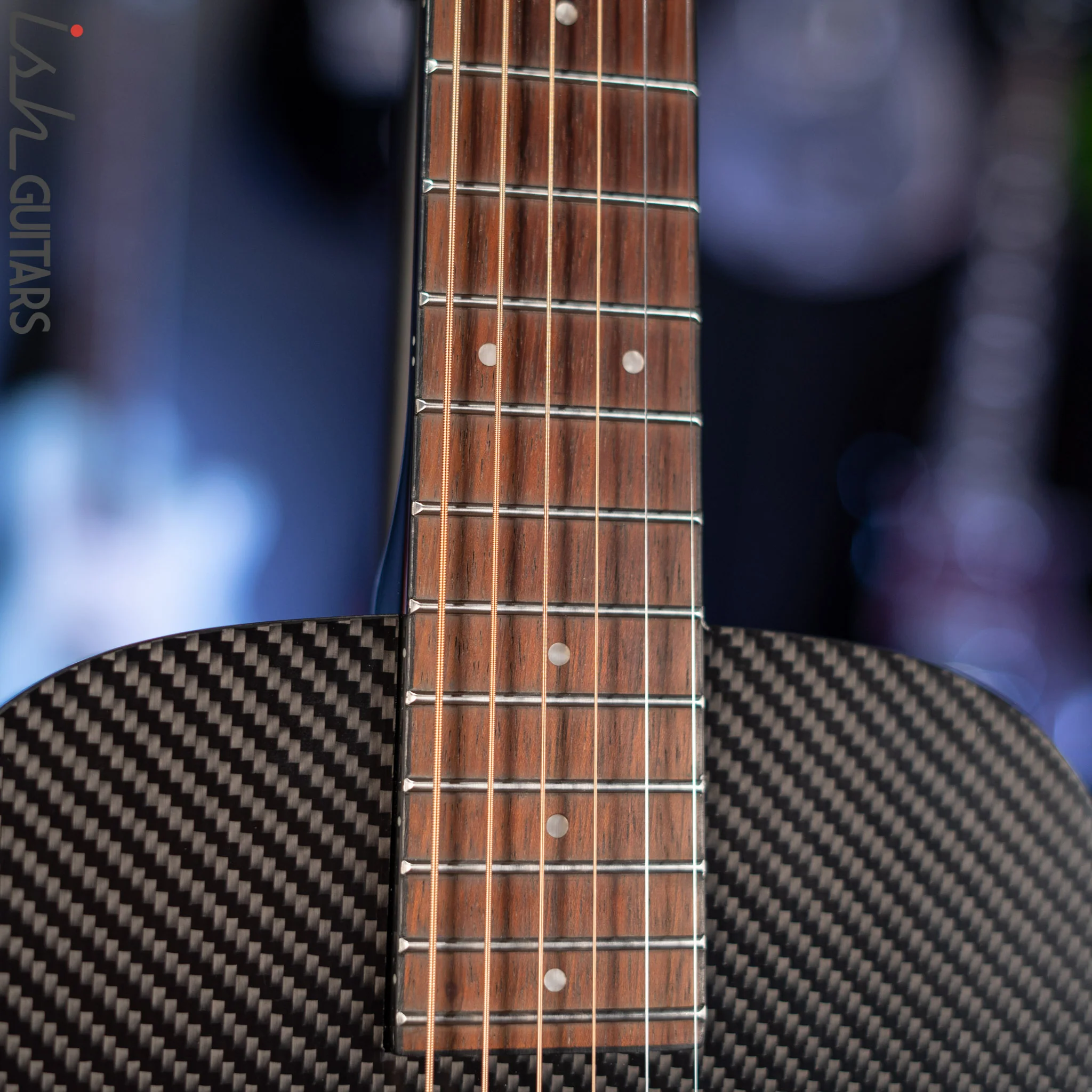 Klos Hybrid Travel Acoustic Guitar Carbon Fiber - Image 5