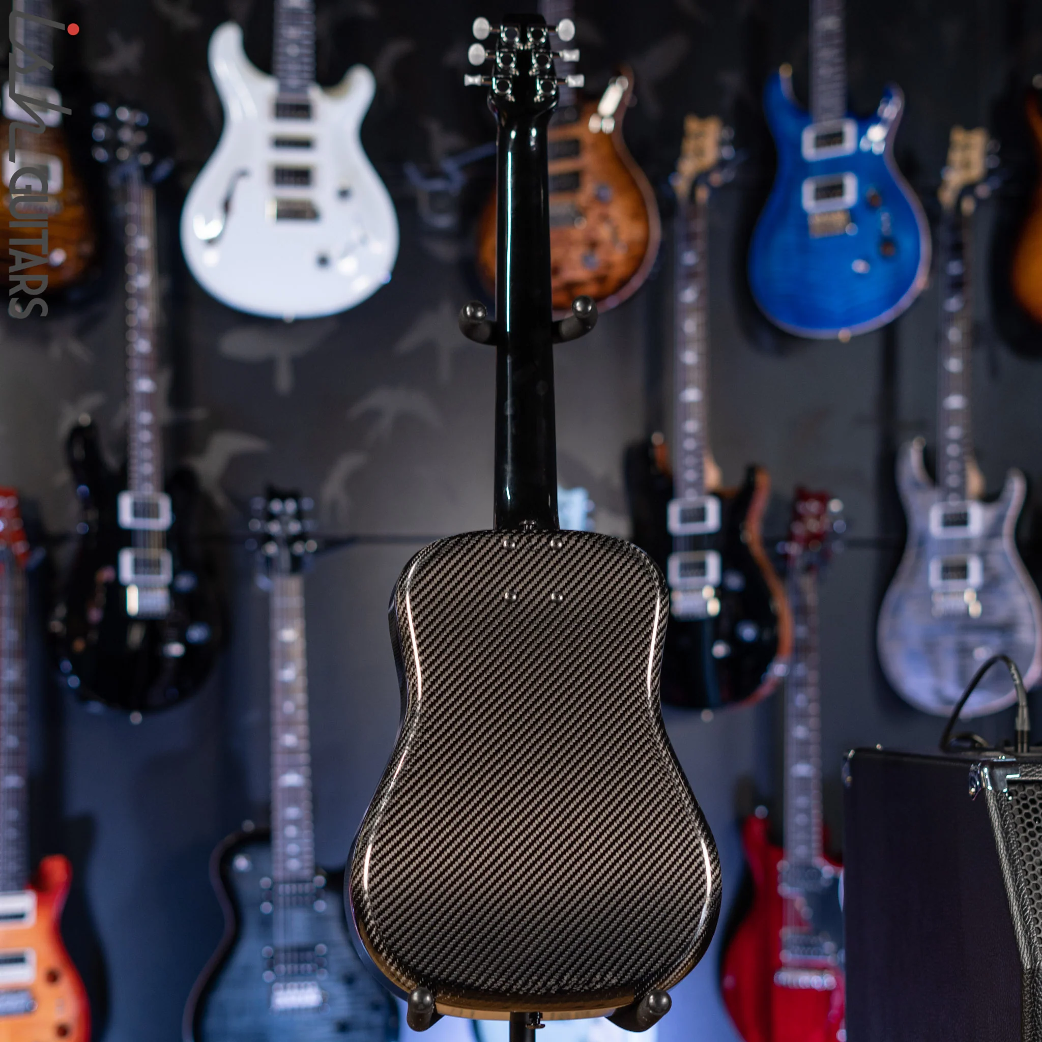 Klos Hybrid Travel Acoustic Guitar Carbon Fiber - Image 7