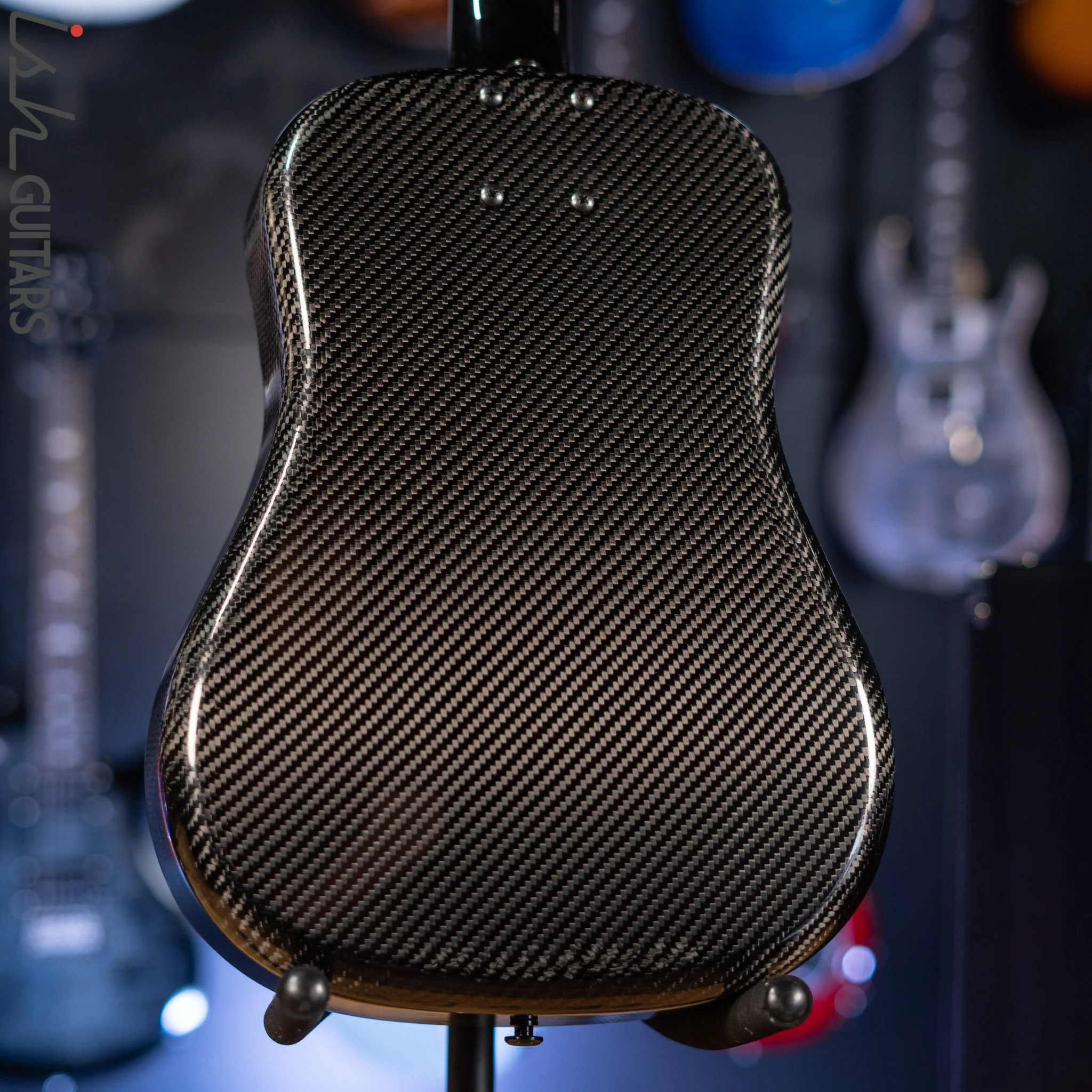 Klos Hybrid Travel Acoustic Guitar Carbon Fiber - Image 8