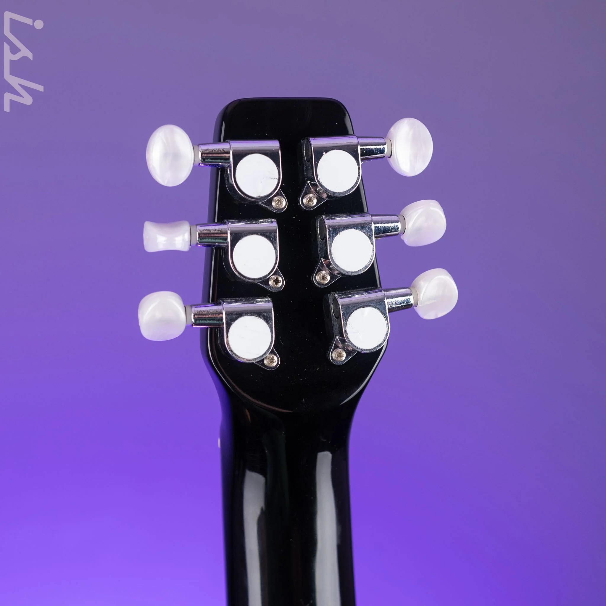 Klos Travel Hybrid Travel Guitar Black Carbon Fiber - Image 11