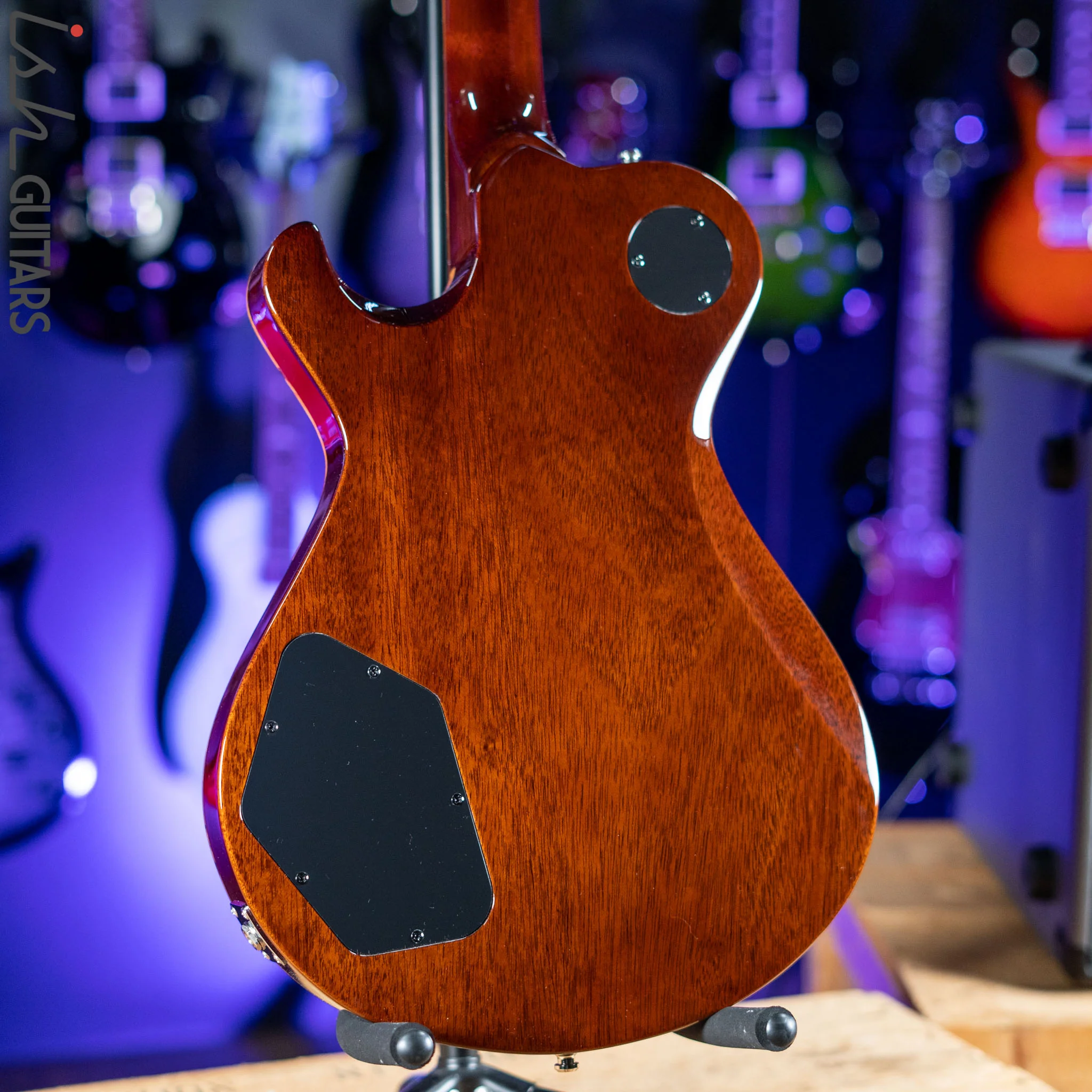 Knaggs SSC Steve Stevens Natural Black Burst Burl Maple - Image 7