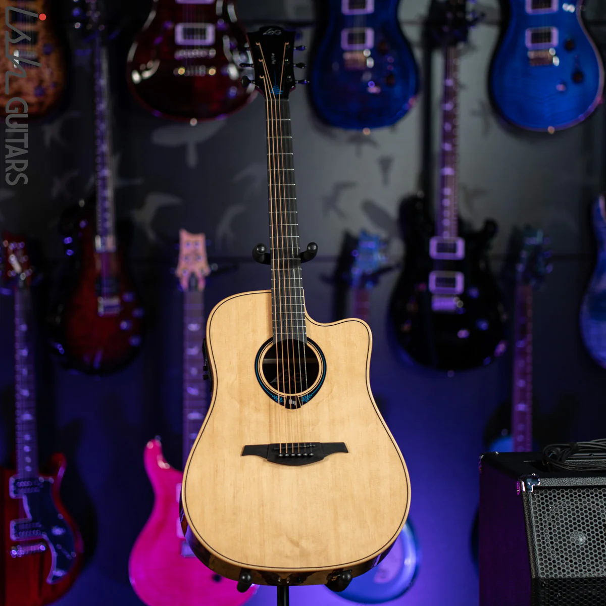 Lâg THV30DCE Dreadnought Hyvibe Tramontane Smart Guitar - Image 2