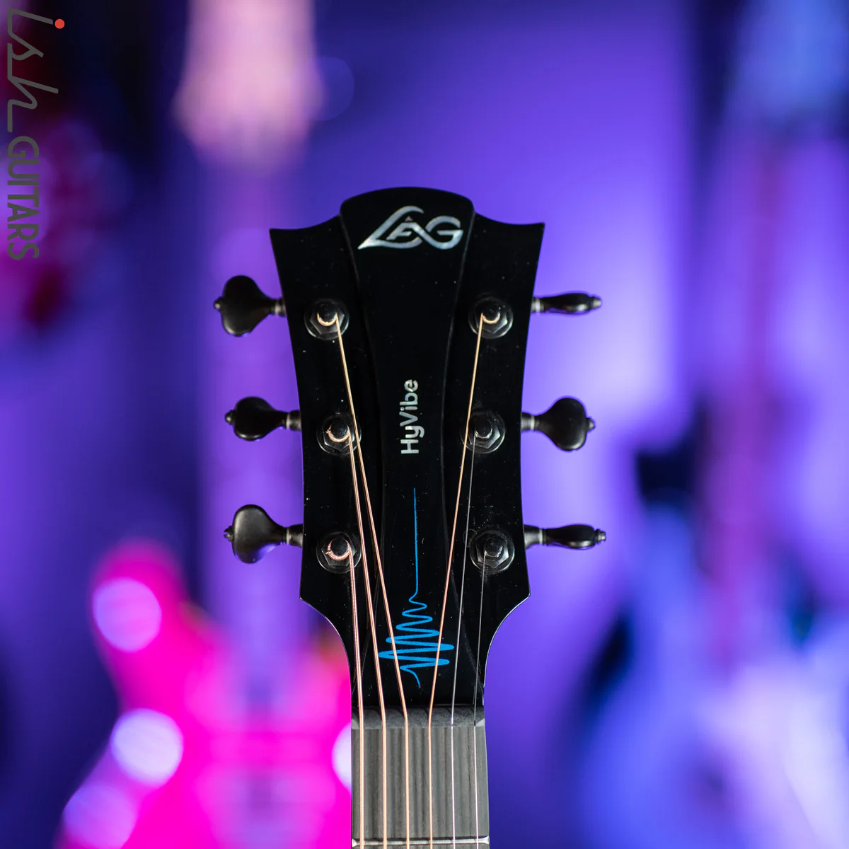 Lâg THV30DCE Dreadnought Hyvibe Tramontane Smart Guitar - Image 6