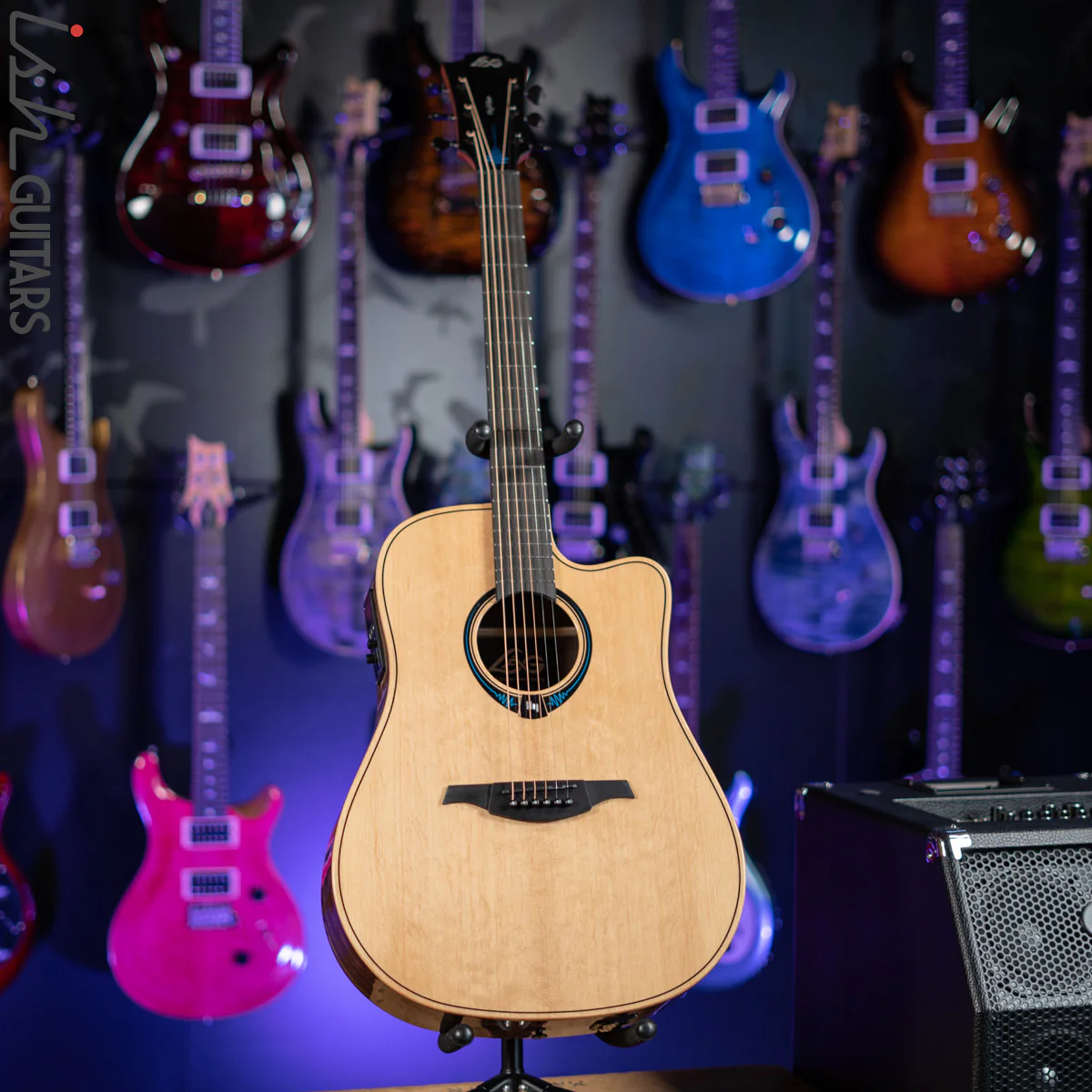 Lâg THV30DCE Dreadnought Hyvibe Tramontane Smart Guitar - Image 2