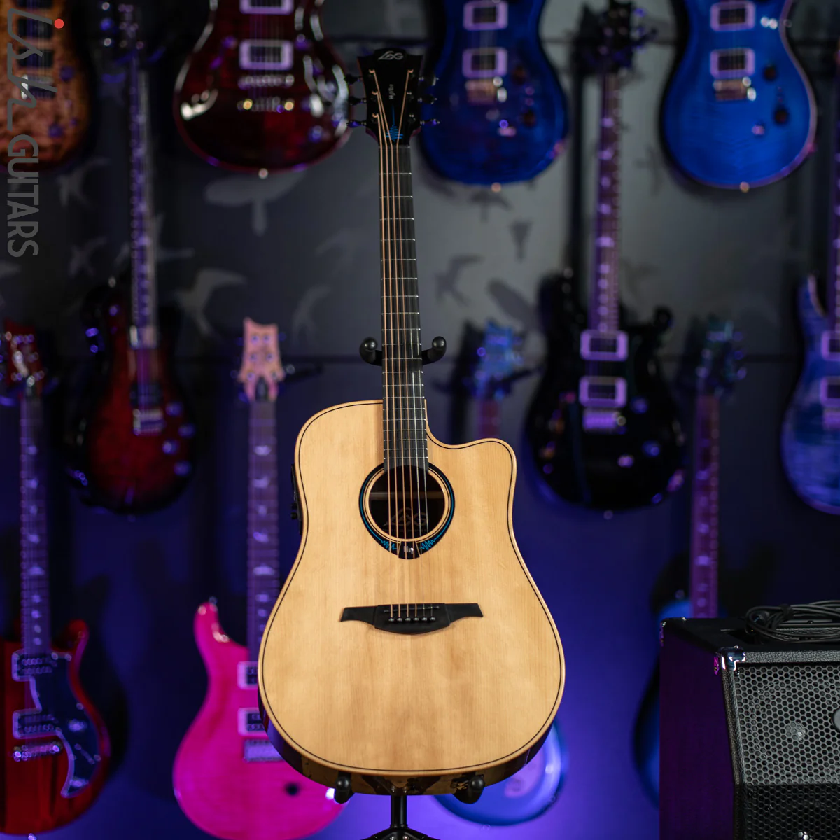 Lâg THV30DCE Dreadnought Hyvibe Tramontane Smart Guitar - Image 2