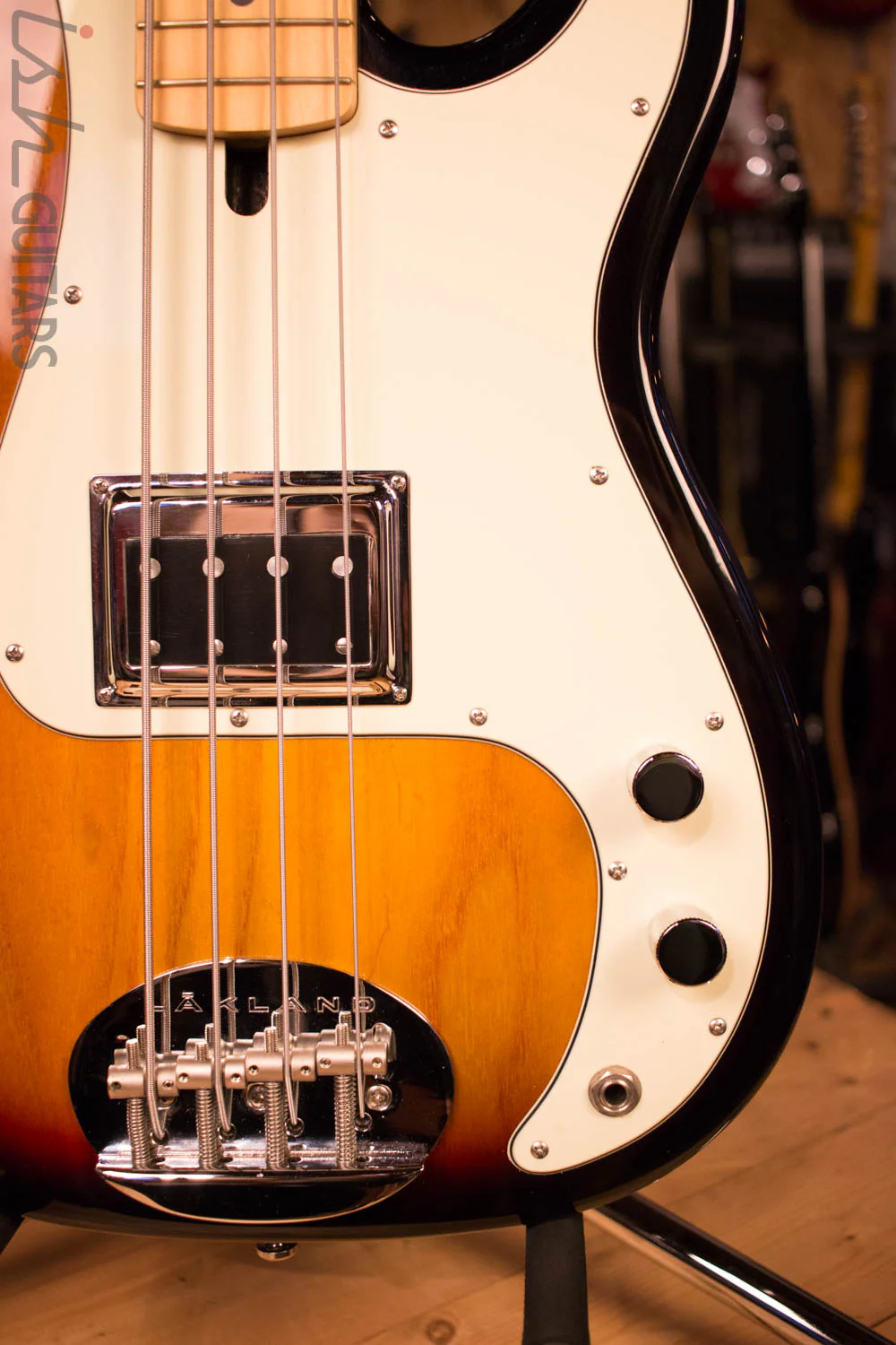 Lakland Skyline Bob Glaub 44-64 Darkstar Bass Four String Burst - Image 4