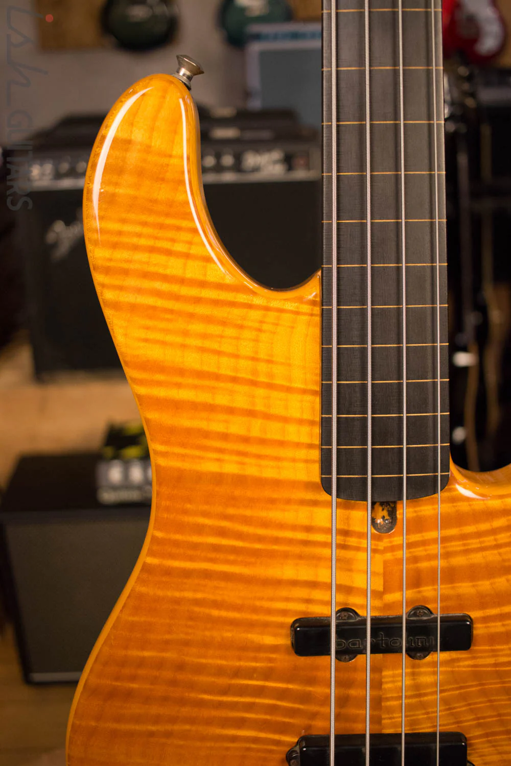 1995 First Year! USA Lakland 4-94 Fretless Four String Early RARE - Image 3