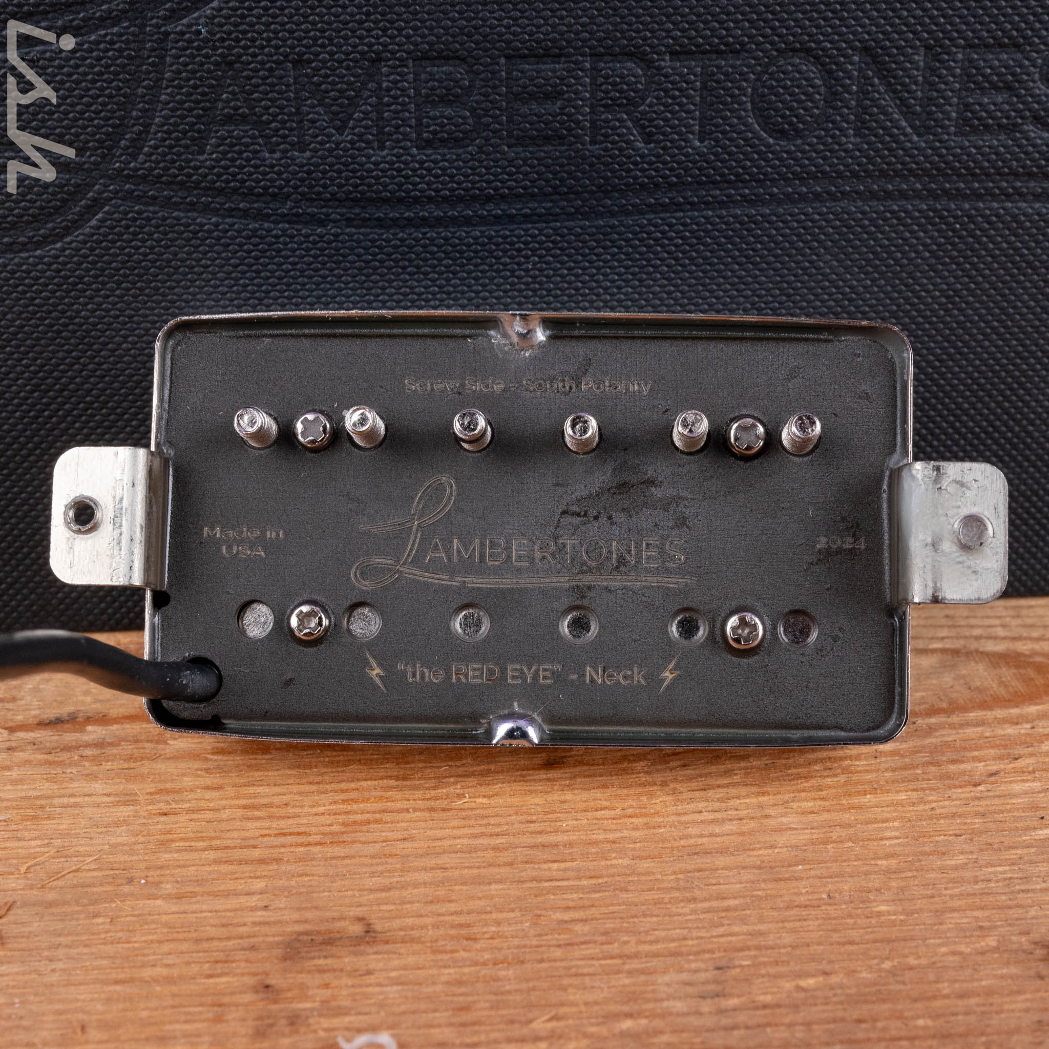 Lambertones The "Red Eye" Nickel 4-Wire Humbucker Pickups - Image 4