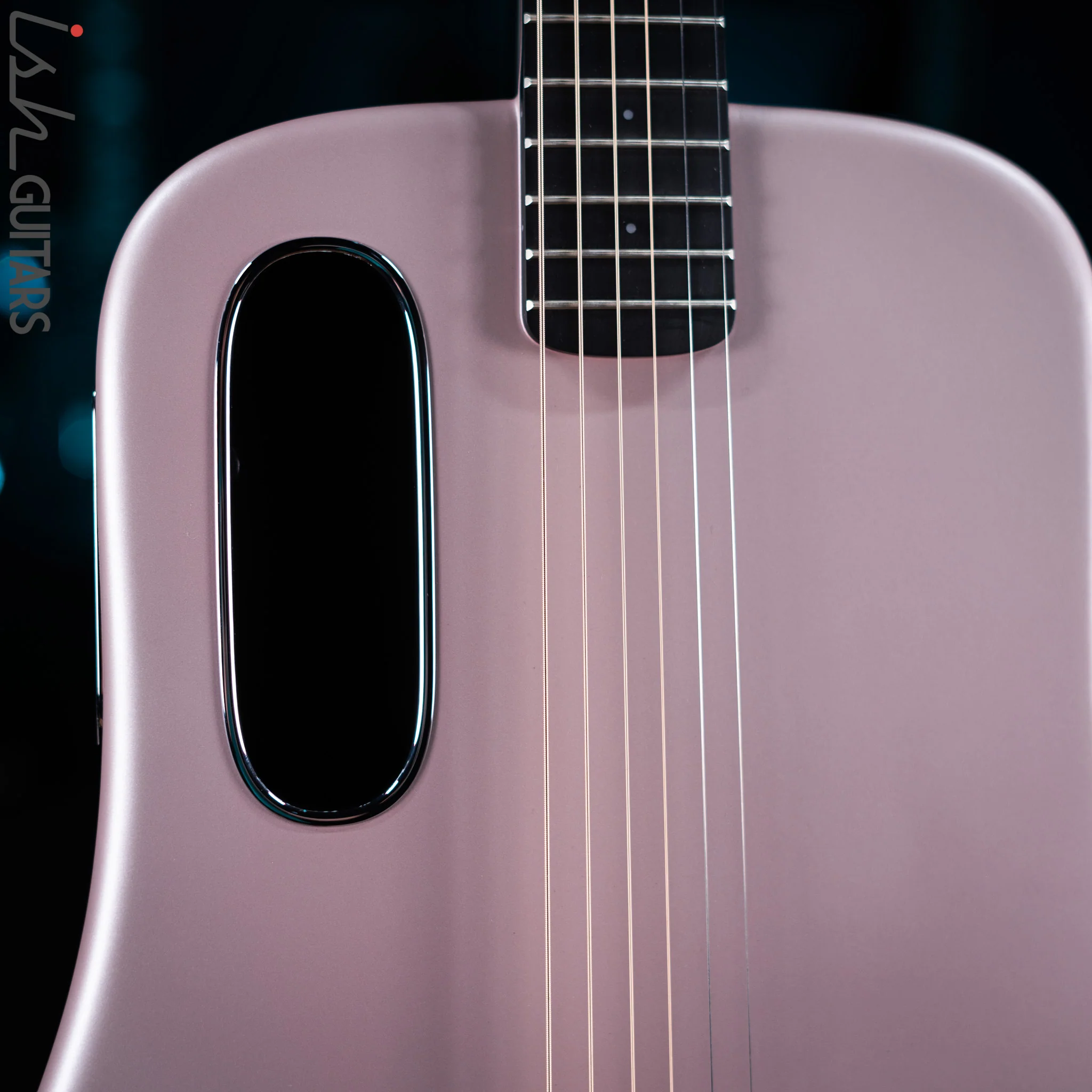 Lava Music Lava Me 3 Smart Acoustic Guitar 38" Pink w/ Space Bag - Image 3