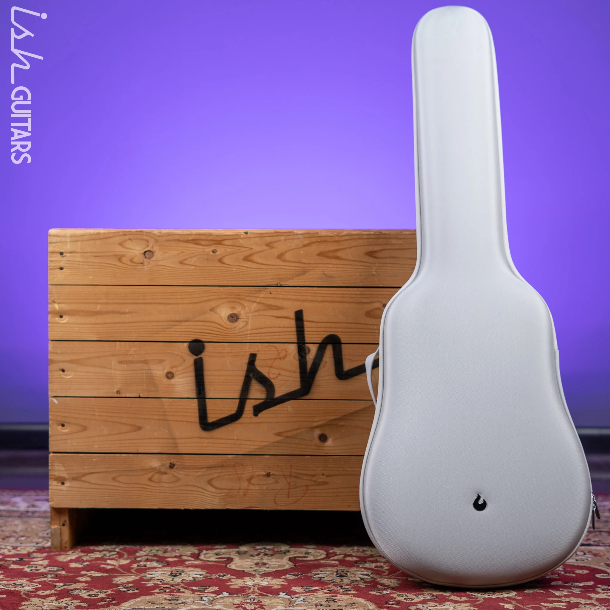 Lava Music Lava Me 3 Smart Acoustic Guitar 38" Red w/ Space Bag - Image 10