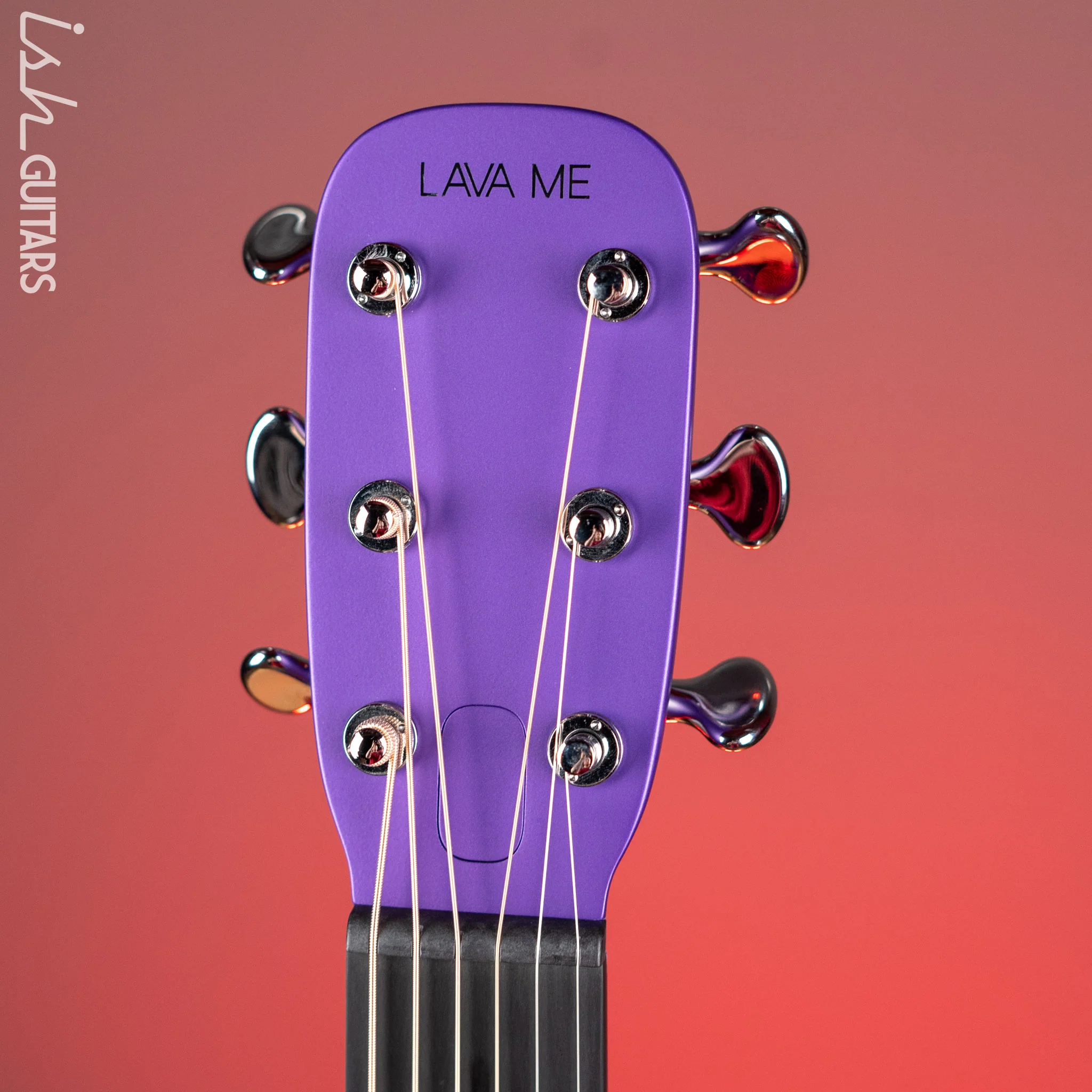 Lava Music LAVA ME 4 Carbon 36" Smart Acoustic-Electric Guitar Purple (w/ Airflow Bag) - Image 6