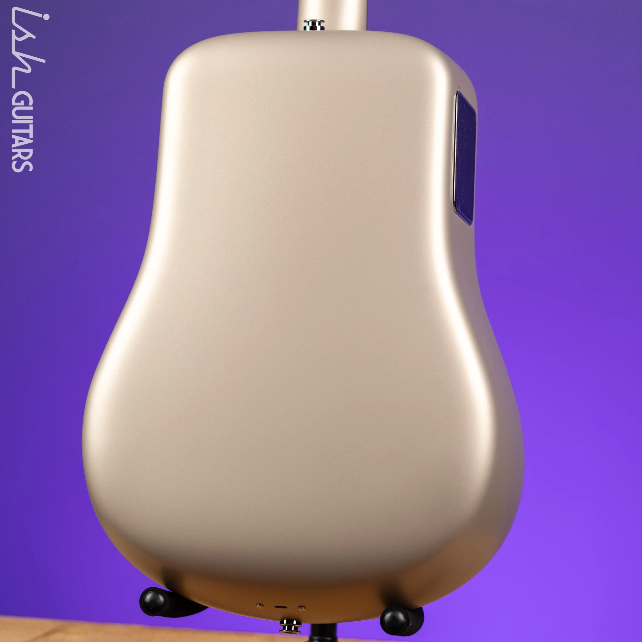 Lava Music LAVA ME 4 Carbon 36" Smart Acoustic-Electric Guitar Soft Gold (w/ Airflow Bag) - Image 8